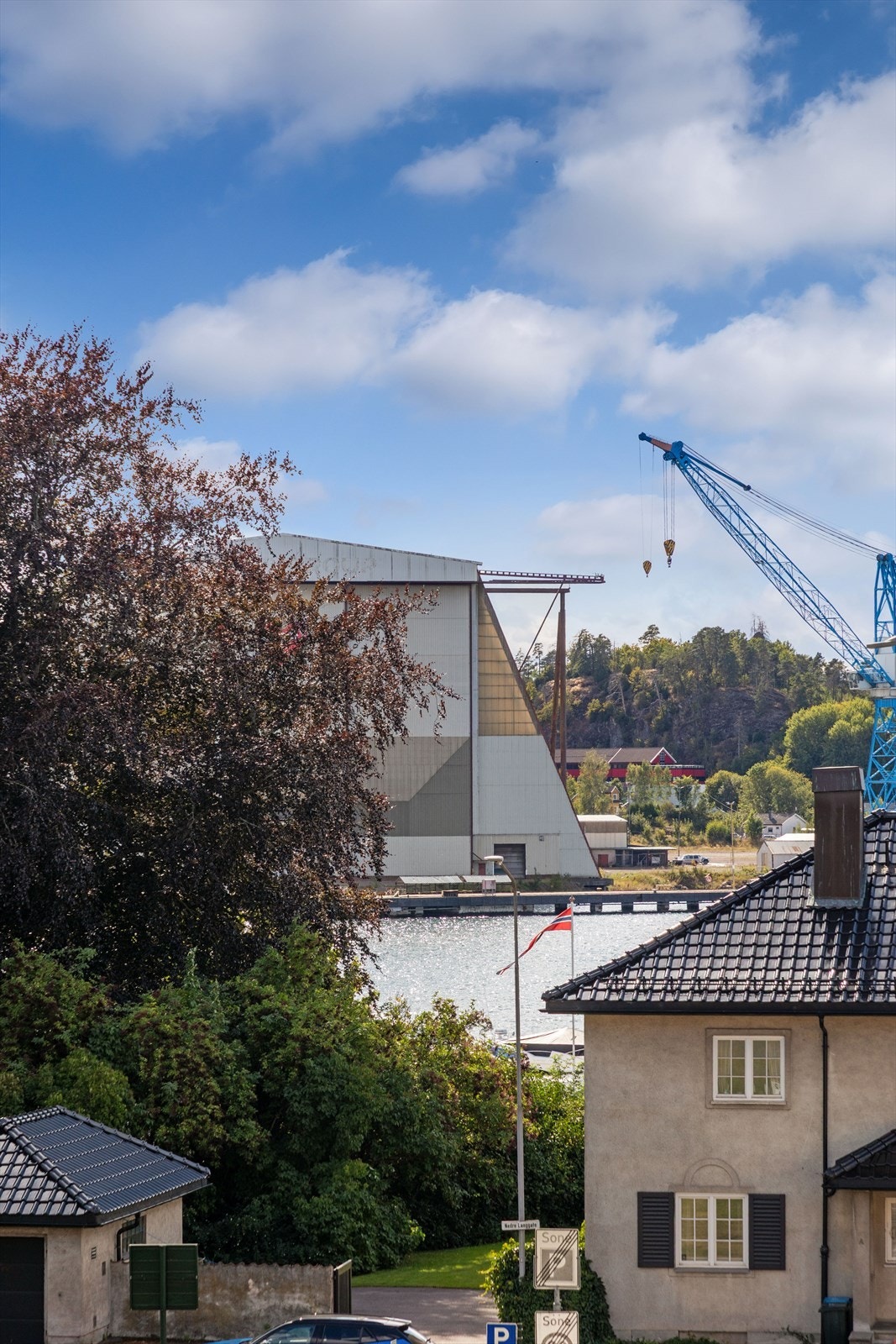Flotte sol- og utsiktsforhold, spesielt fra forbygningen Galleribilde