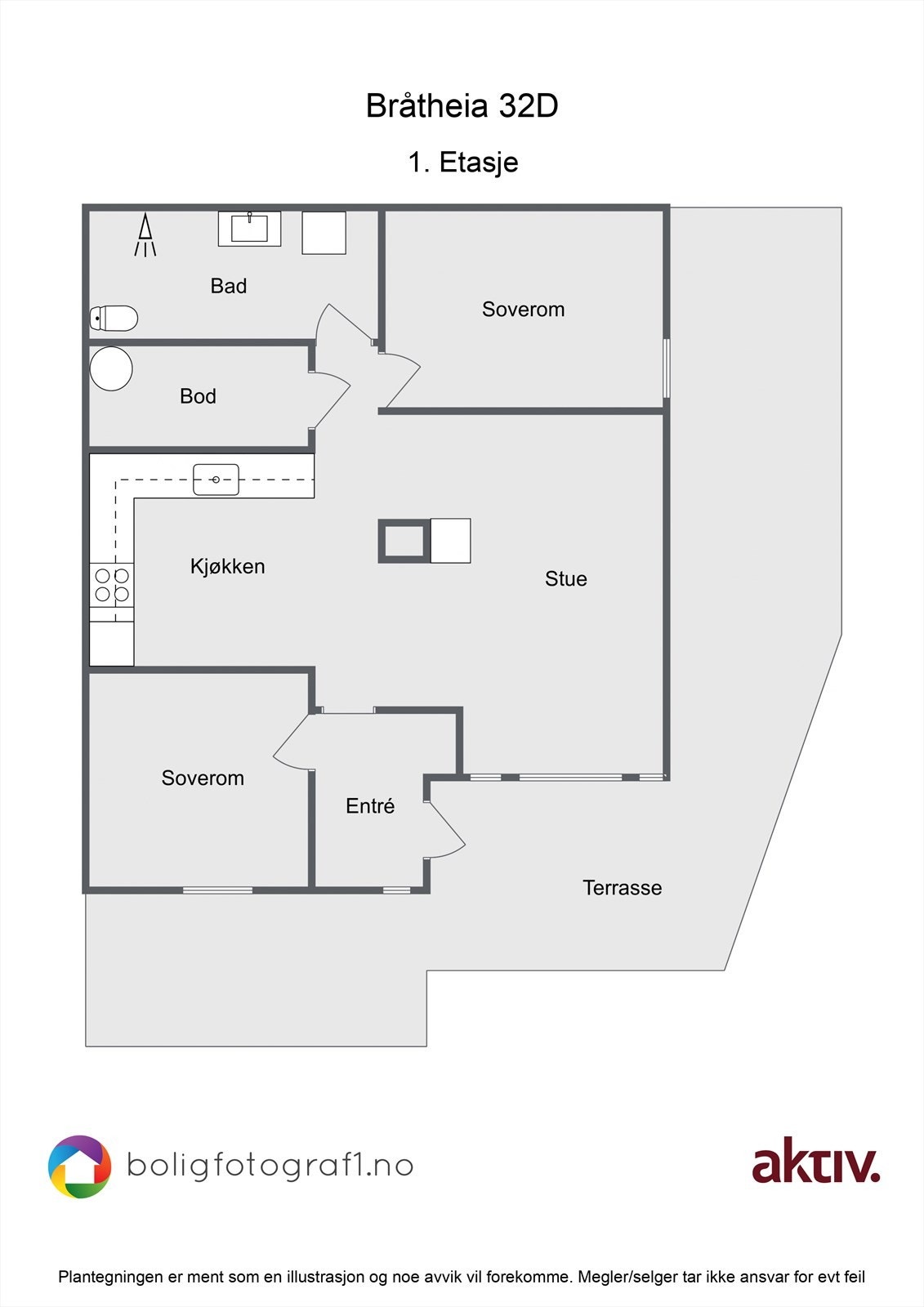 Plantegning. Galleribilde