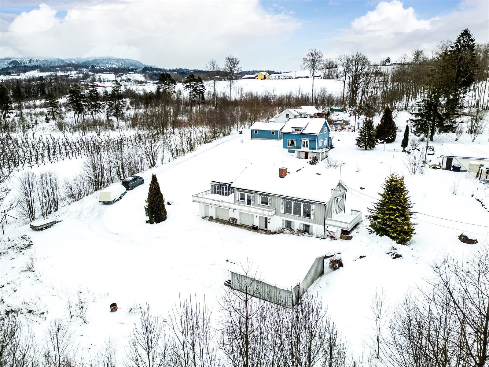 Eiet tomt på 1454 kvm. Galleribilde