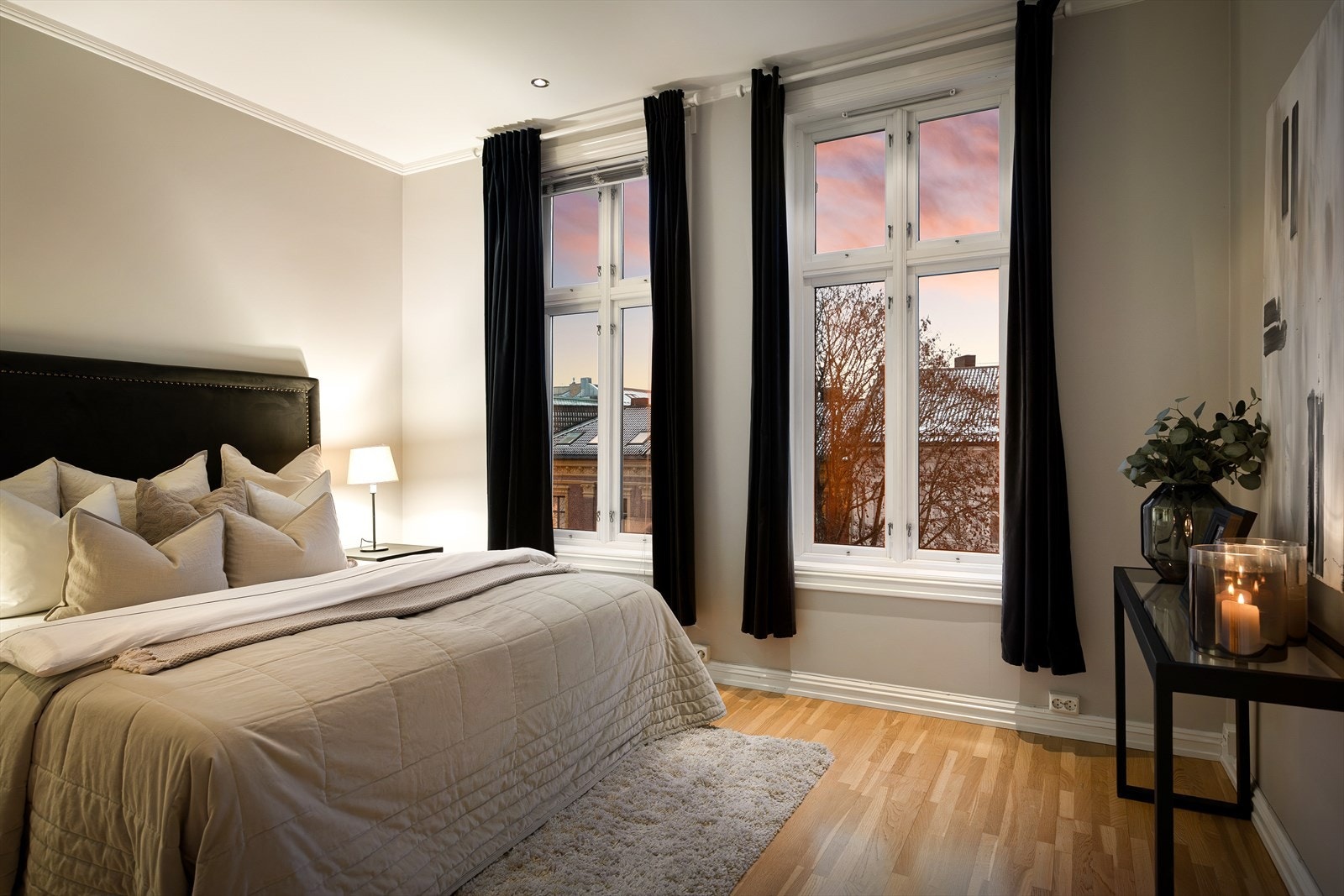 Kveldsstemning. Galleribilde