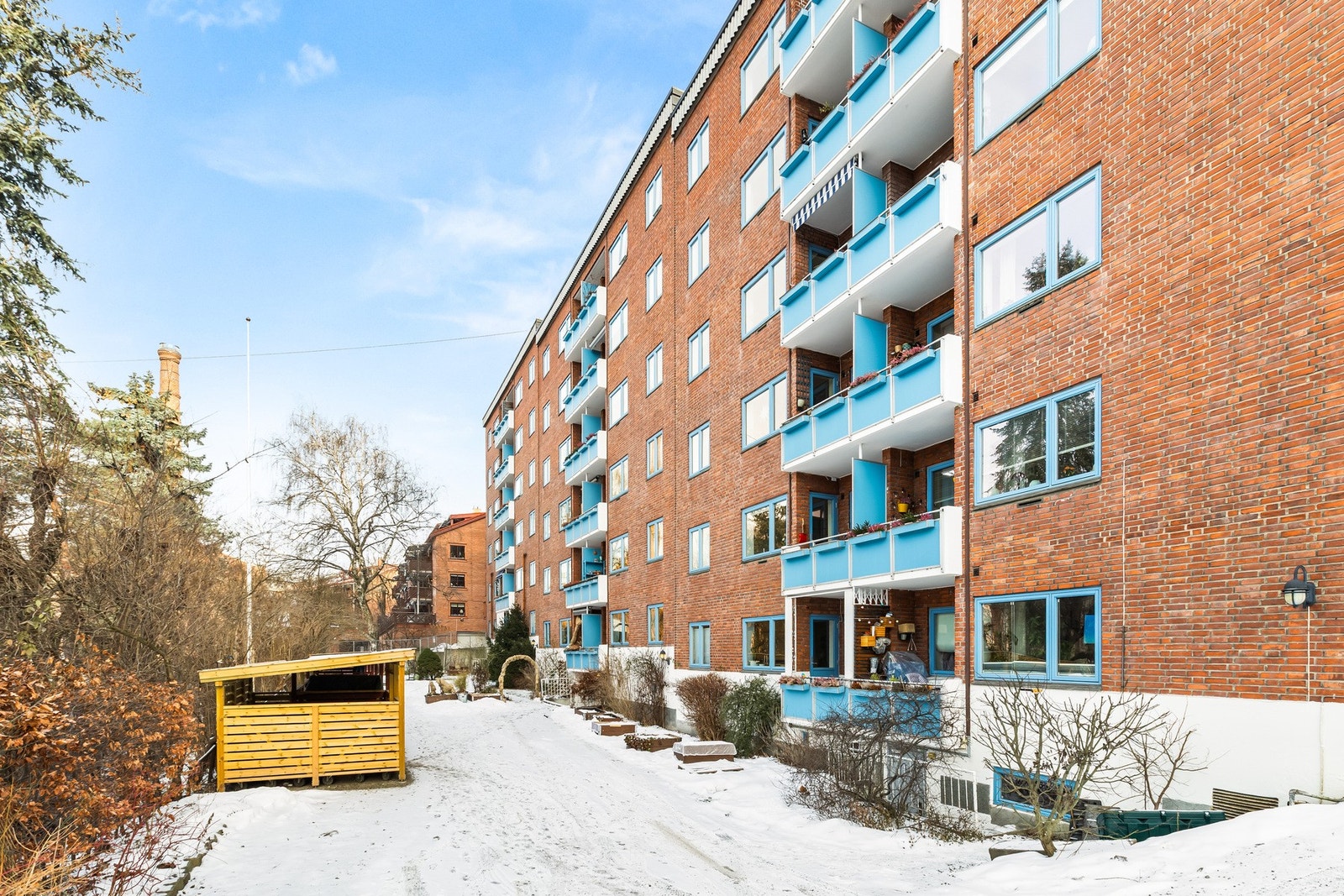 Populært og veldrevet aksjelag bestående av 65 boliger i Brinken 16 A-D. Galleribilde