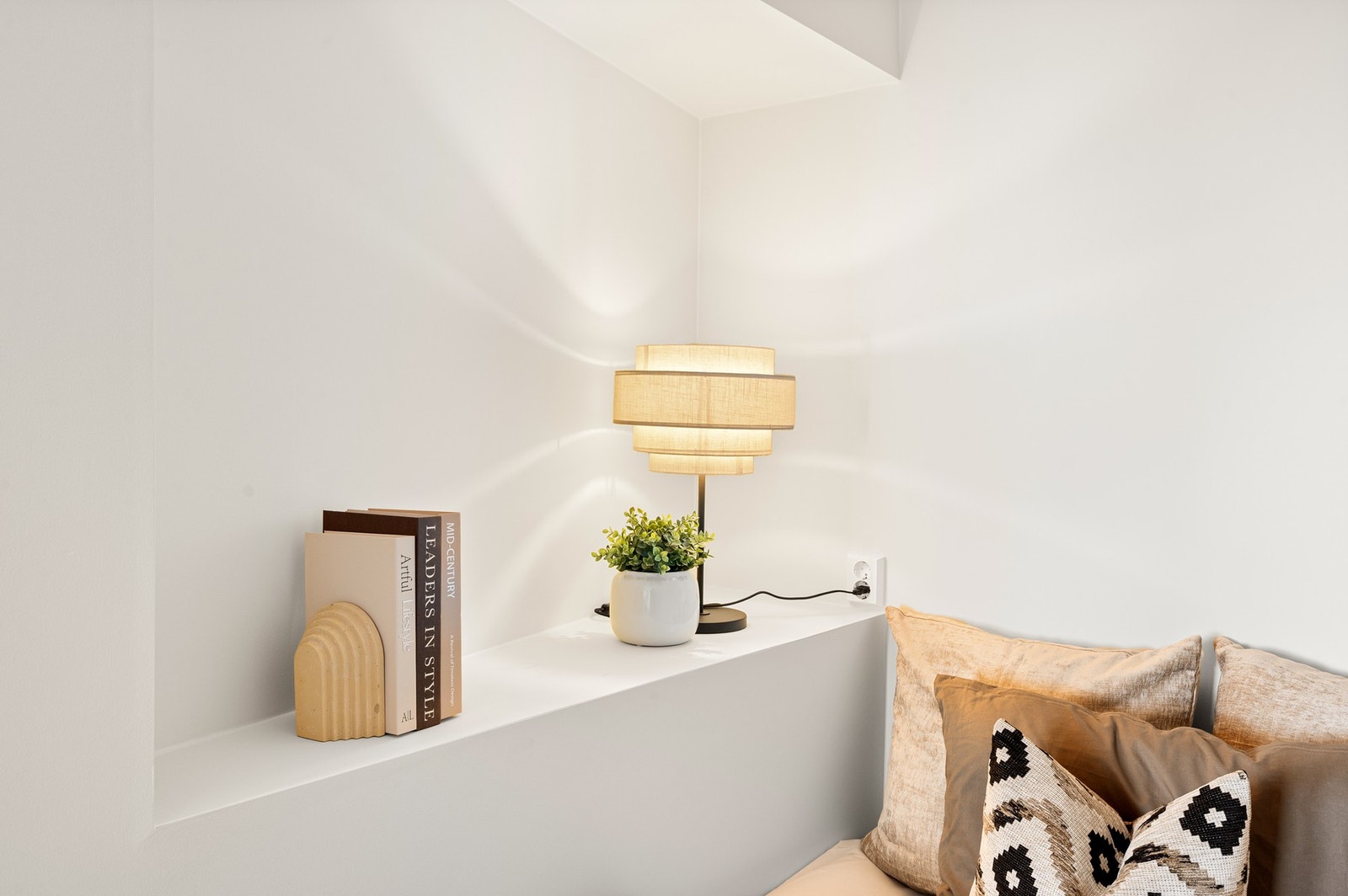 Praktisk og stilfull nisje. Galleribilde