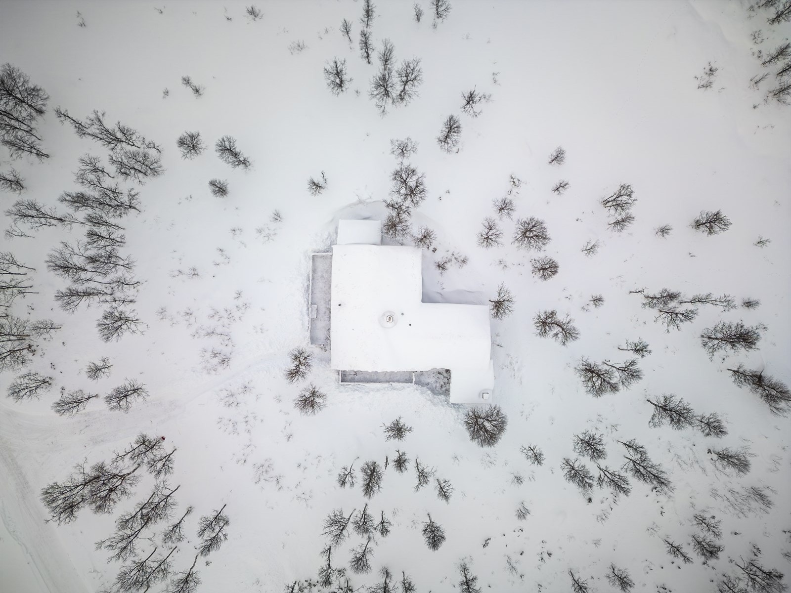 Dronebilde. Galleribilde