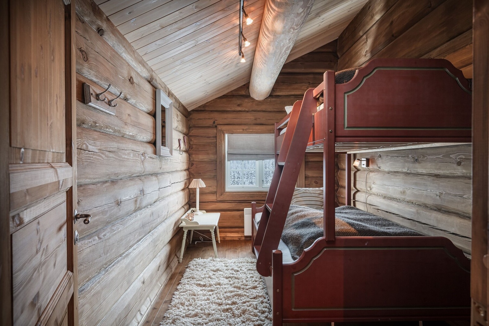 Flott soverom i 2. etasje med køyeseng. Galleribilde