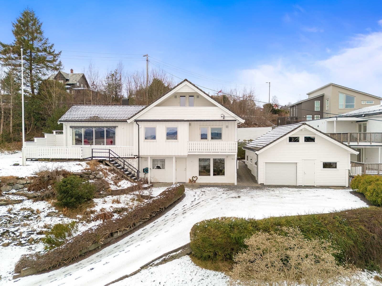 Tomten er pent opparbeidet Galleribilde