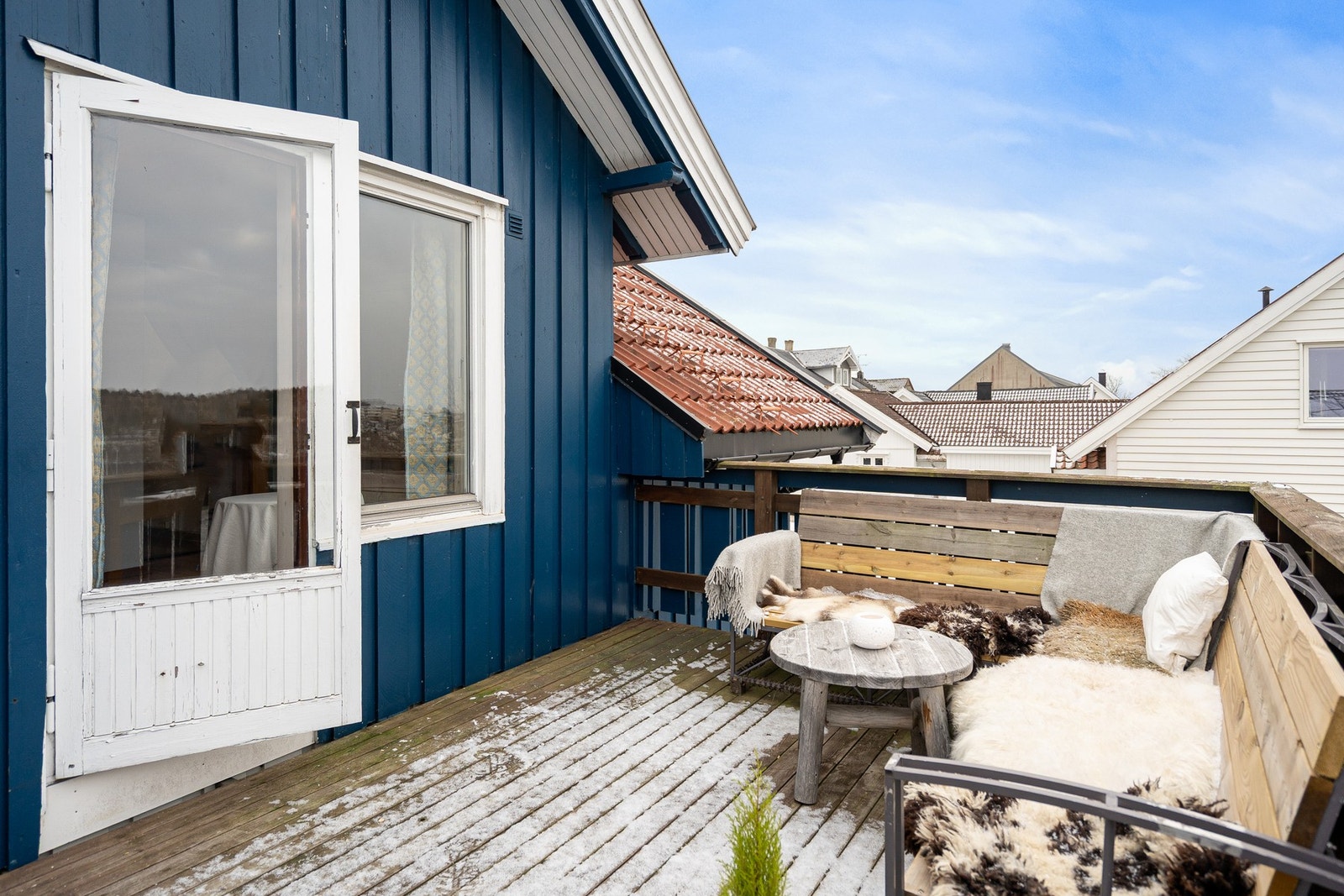 Balkongen er 13m² Galleribilde