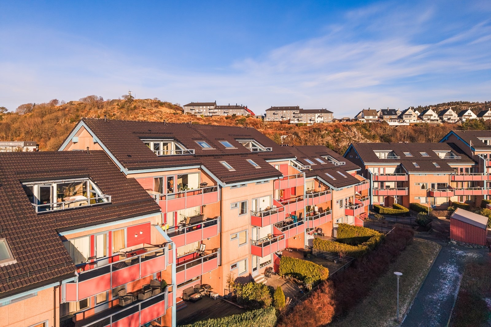Borettslaget har gjennomgått en større oppgradering for ca. 10 år siden Galleribilde