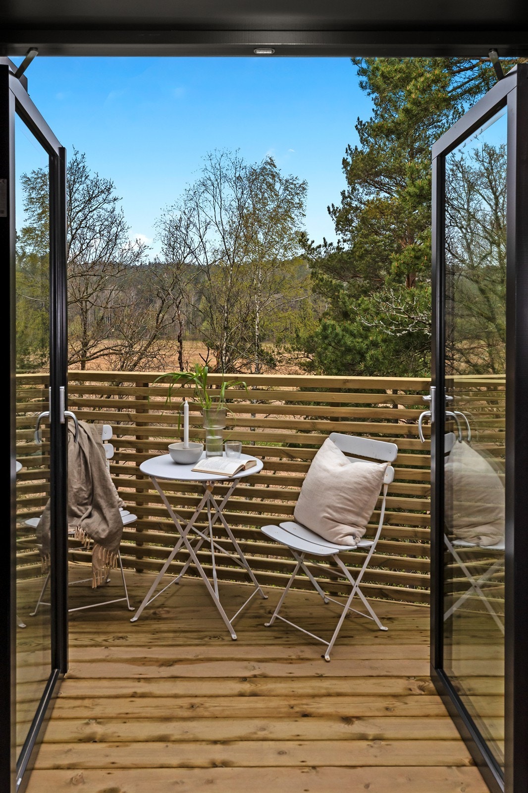 Utsikt fra hovedsoverommet Galleribilde