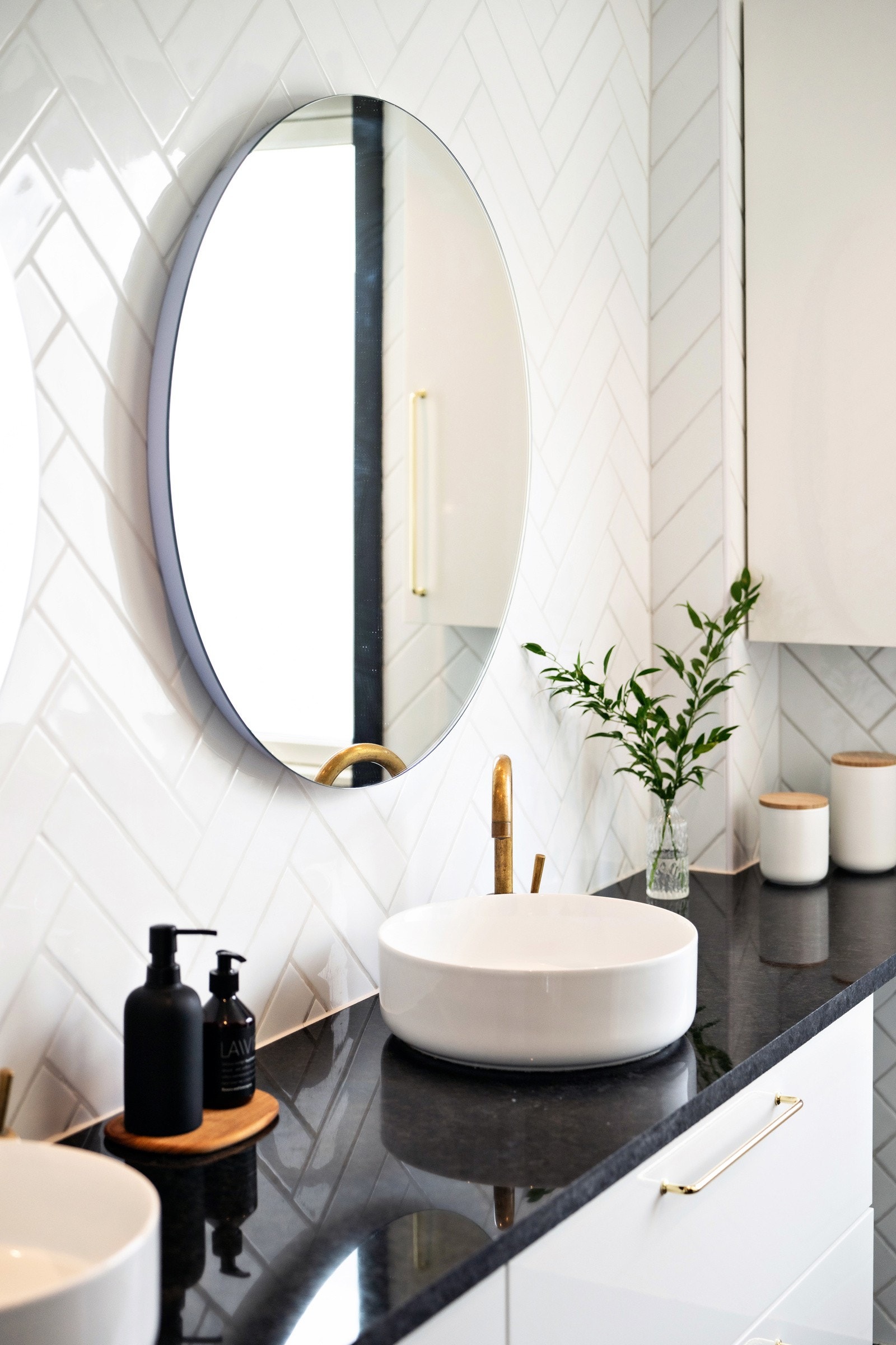 Badet er lyst og pent. Galleribilde