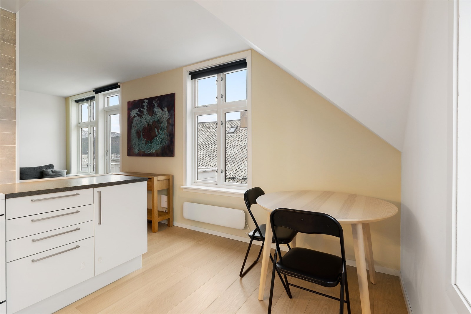 Fra kjøkken mot stue Galleribilde