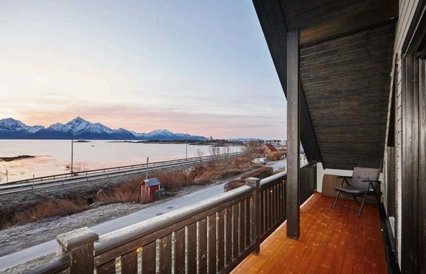 Vakker utsikt fra balkong i 3.etasje Galleribilde