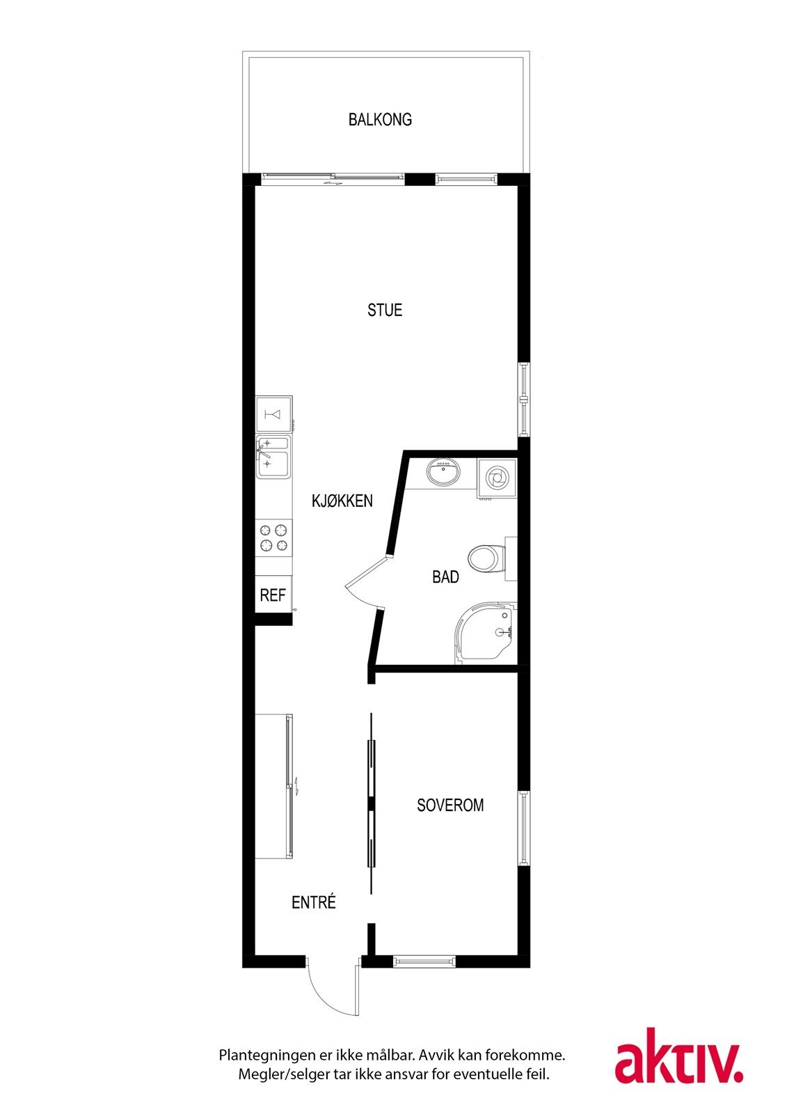 Plantegning 2. etasje Galleribilde