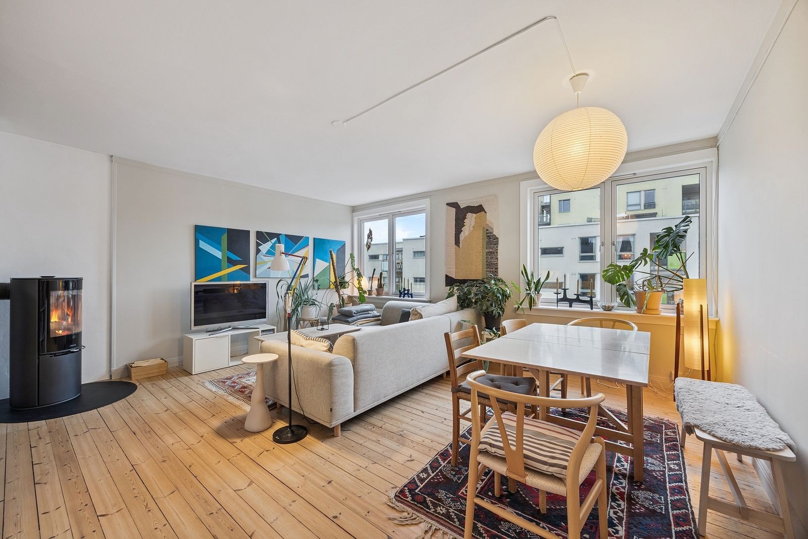 Velkommen til Københavngata 4 B- En sjarmerende leilighet over to plan med balkong Galleribilde