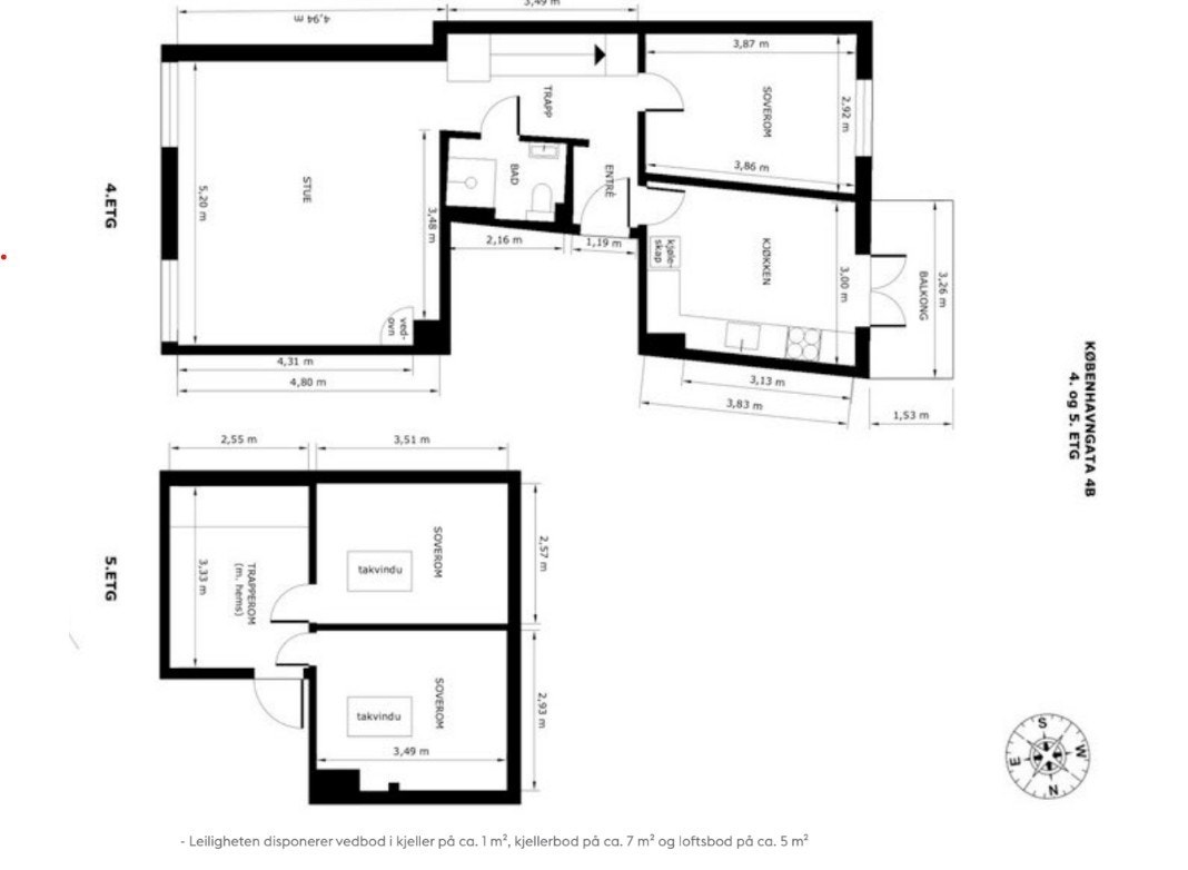 Planskisse Galleribilde