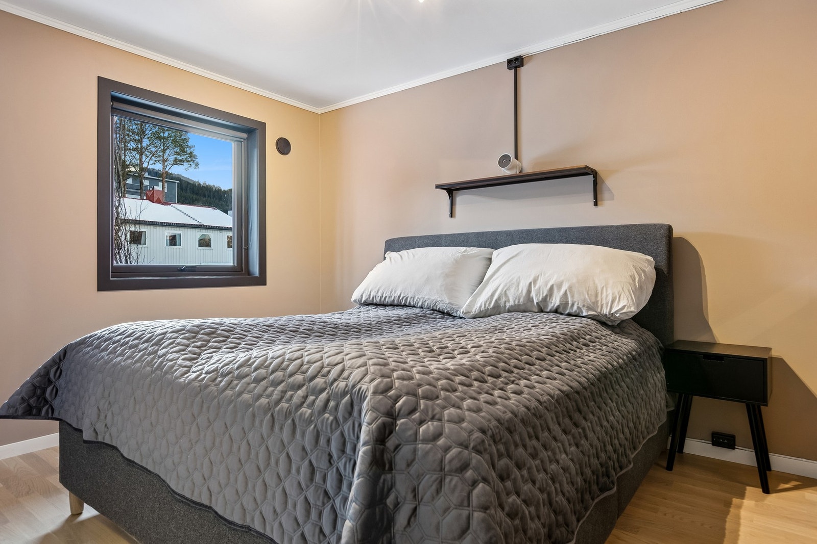 Soverommet måler 11,5 kvm. Galleribilde