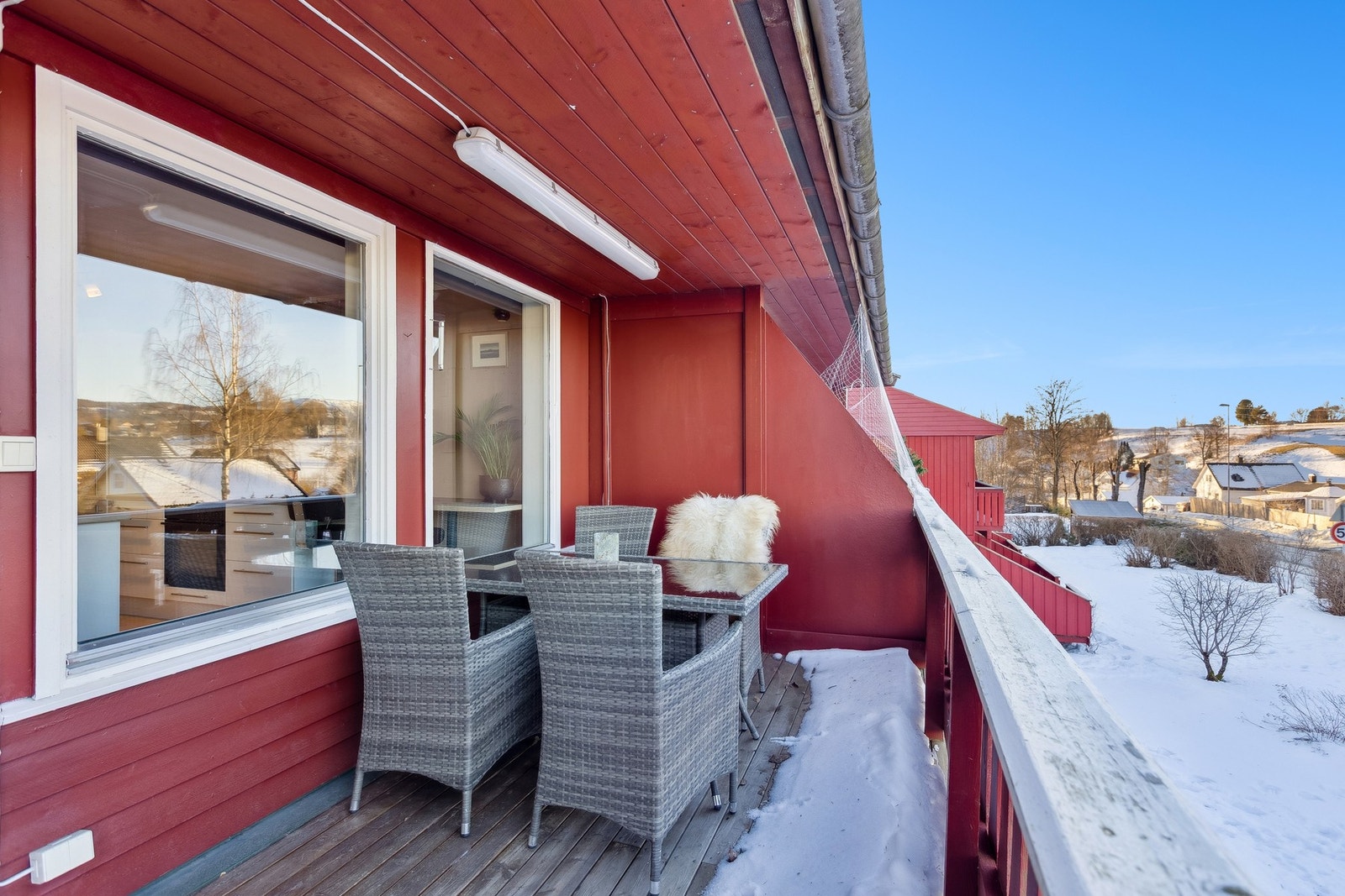 Sameiet har felles hage som kan benyttes av beboerne. Galleribilde