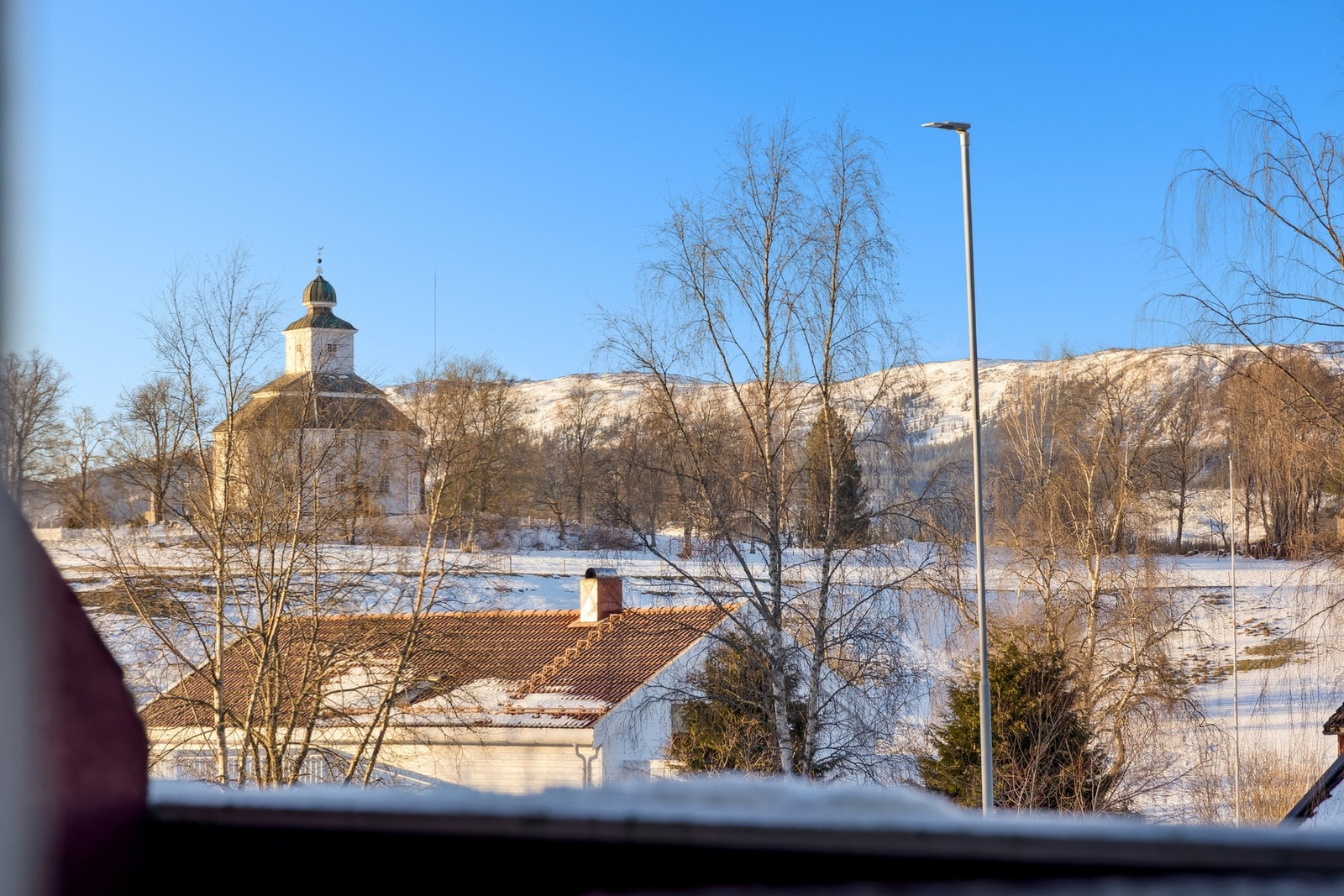 Ved inngangen har man en felles utebod på 3,5 kvm. Galleribilde