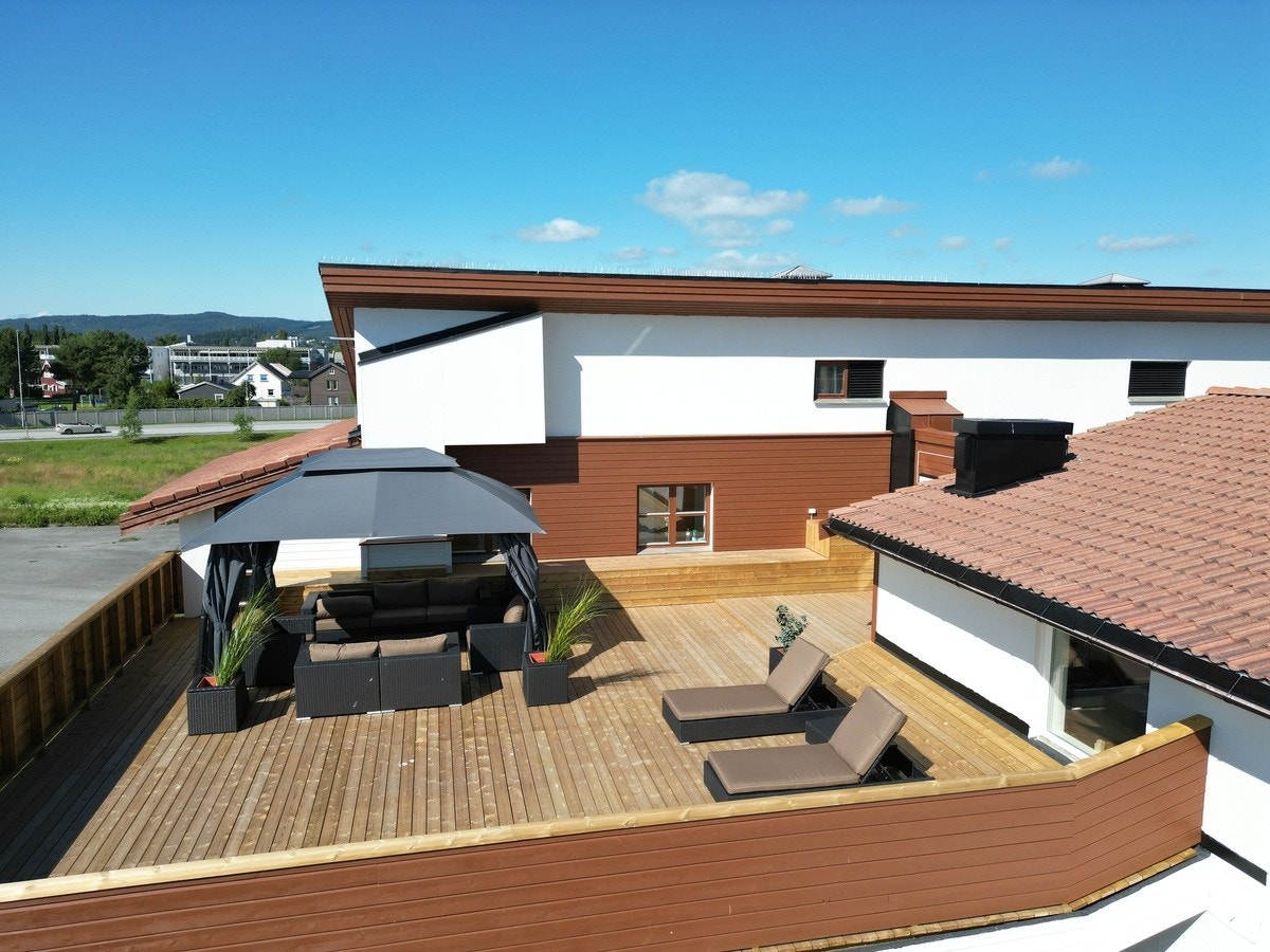 Takterrasse Galleribilde