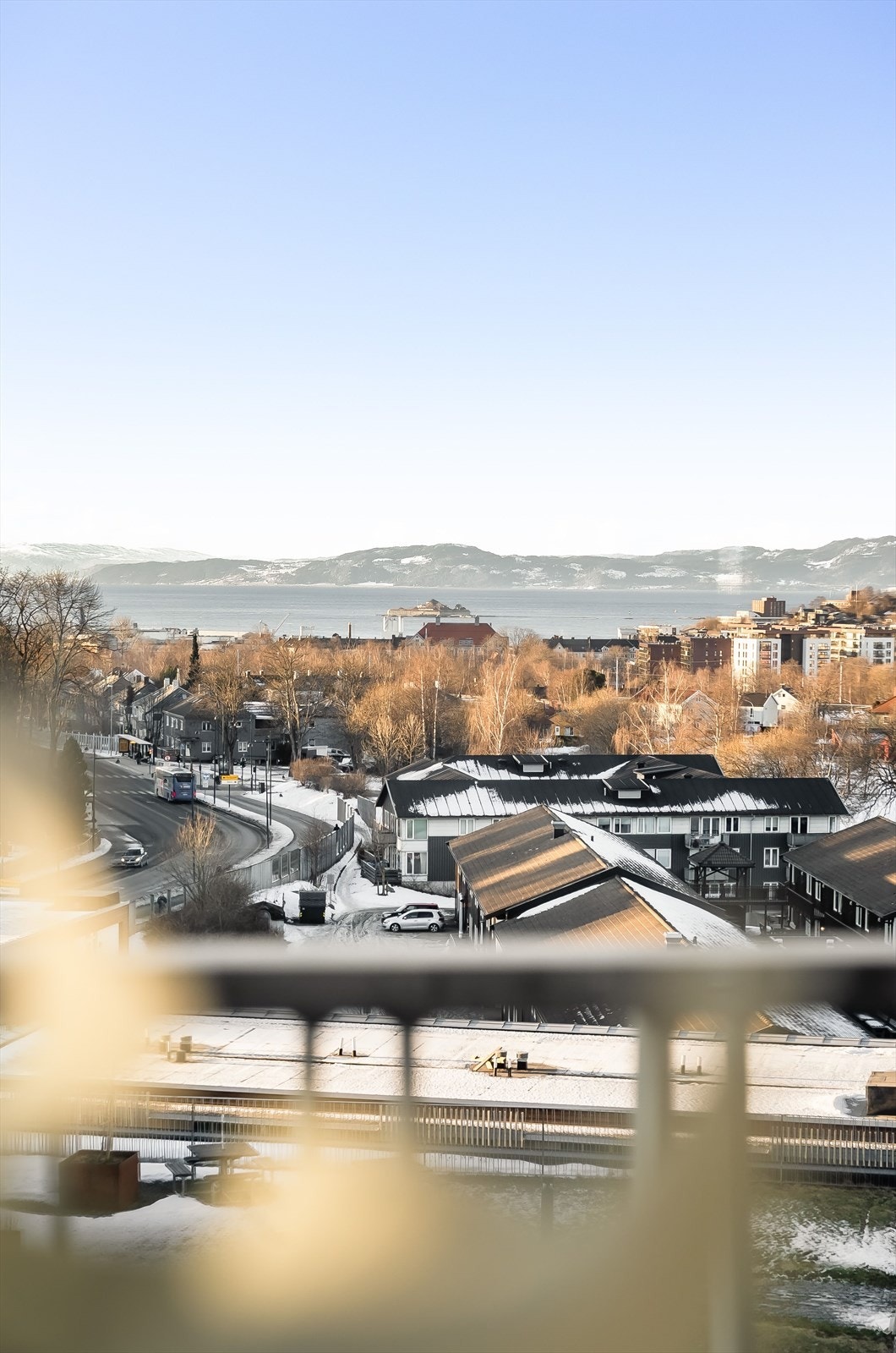 Leiligheten er plassert på taket av Sirkus Shopping. Galleribilde