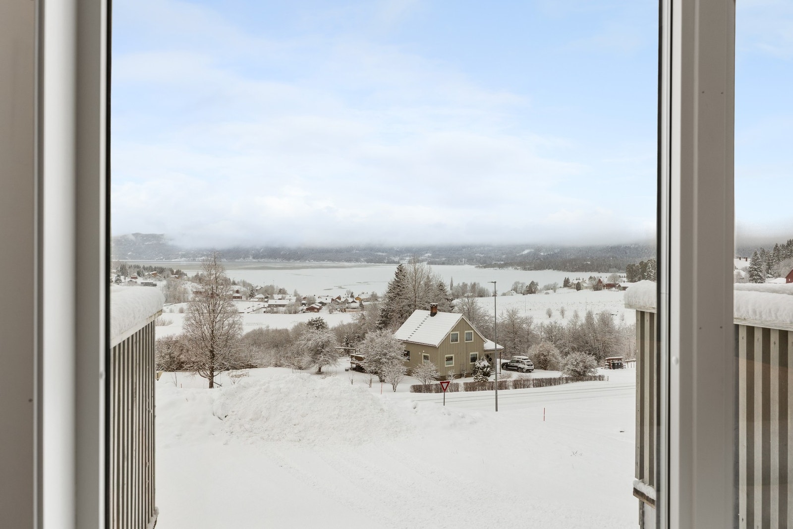 Nydelig utsikt mot Snåsavatnet! Galleribilde