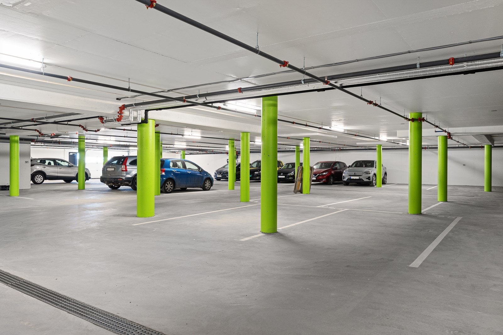 Mulighet til å kjøpe parkeringsplass i garasjeanlegg. Galleribilde