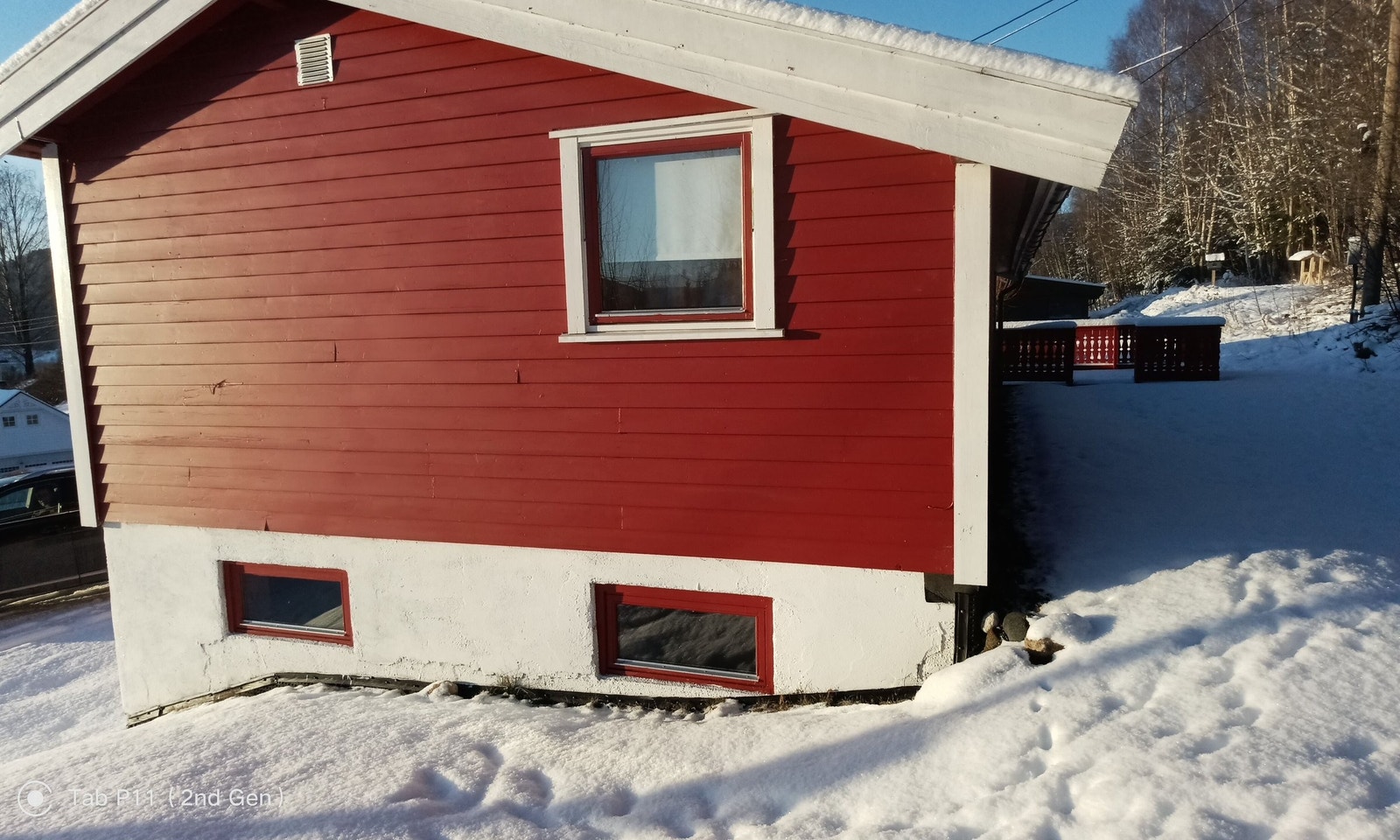 Hus sett fra sør Galleribilde