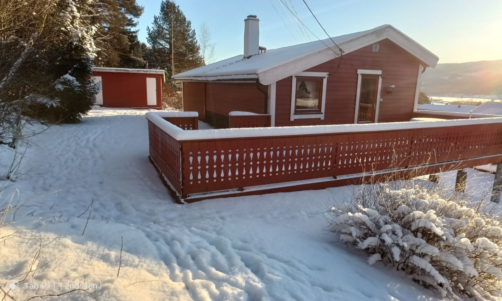 Hus sett fra nord Galleribilde