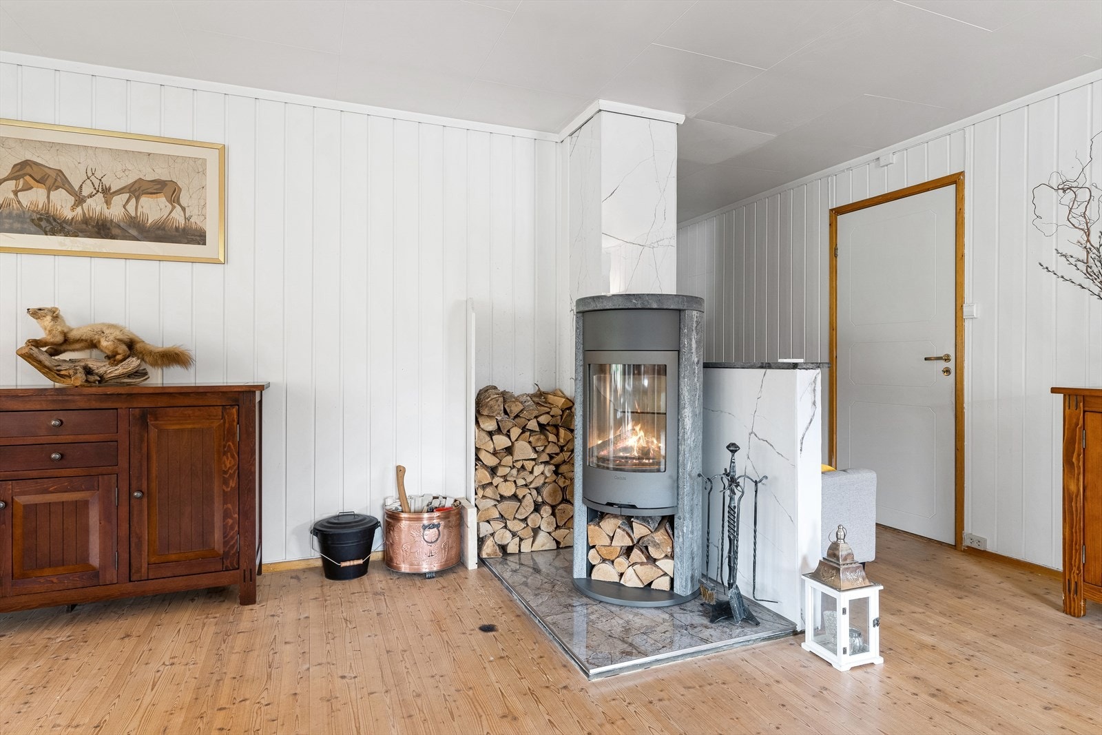 Delikat peisovn fra 2021. Galleribilde