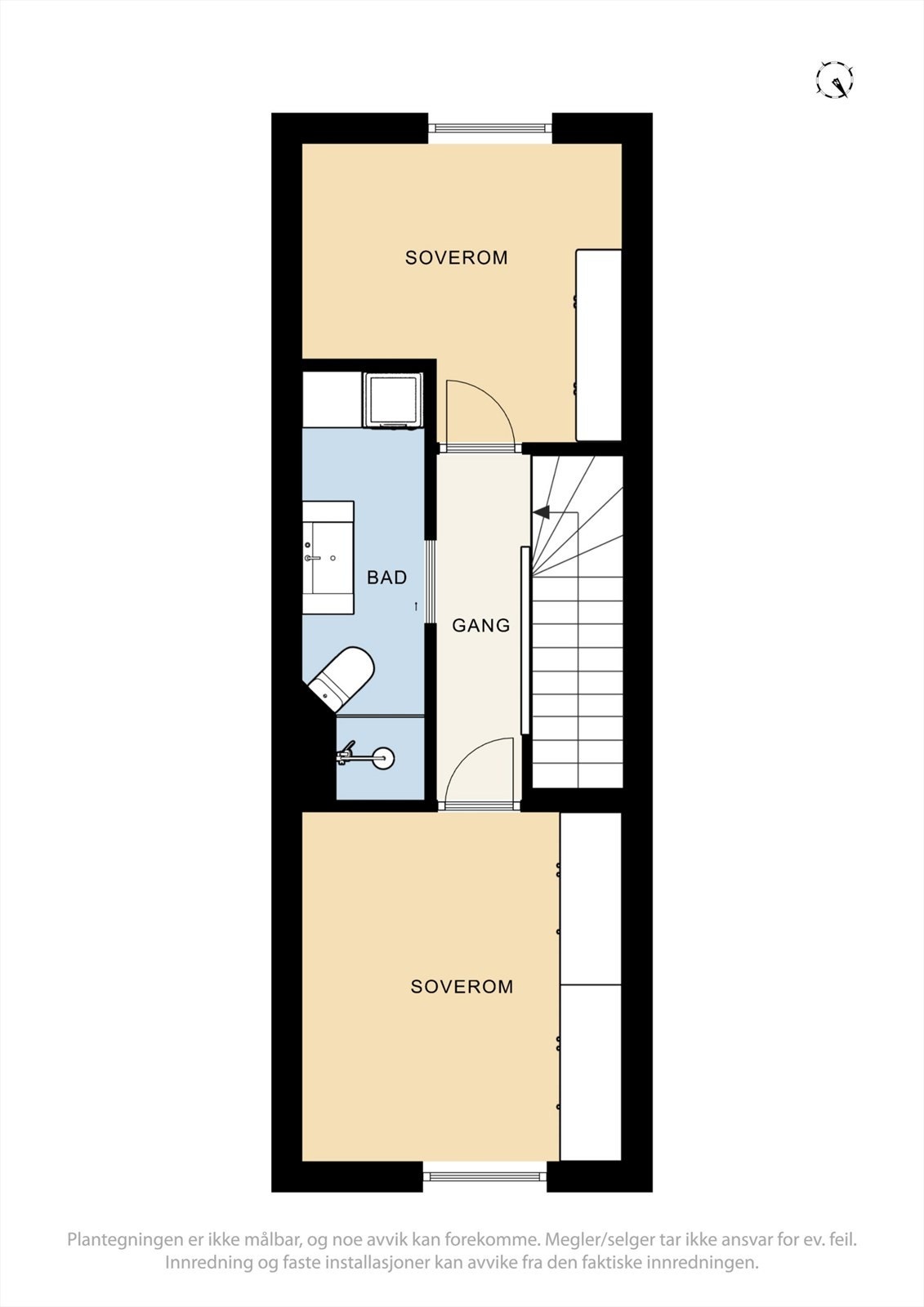 Plantegning 2.etasje Galleribilde