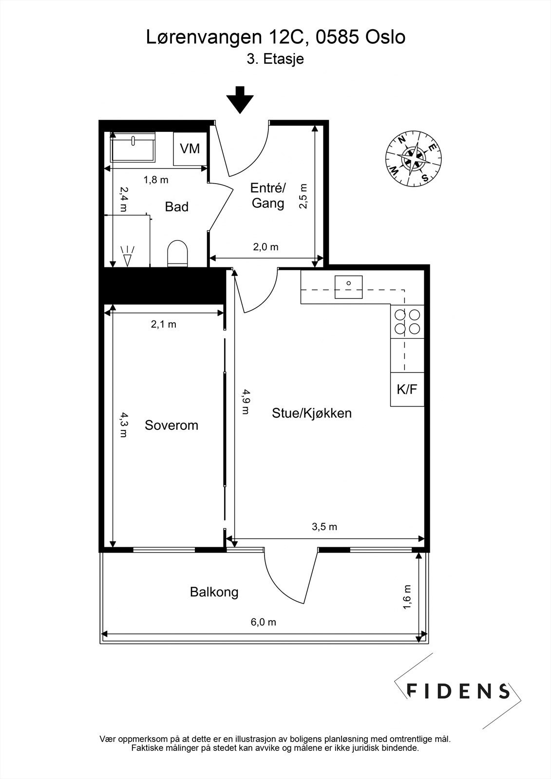 Plantegning. Galleribilde