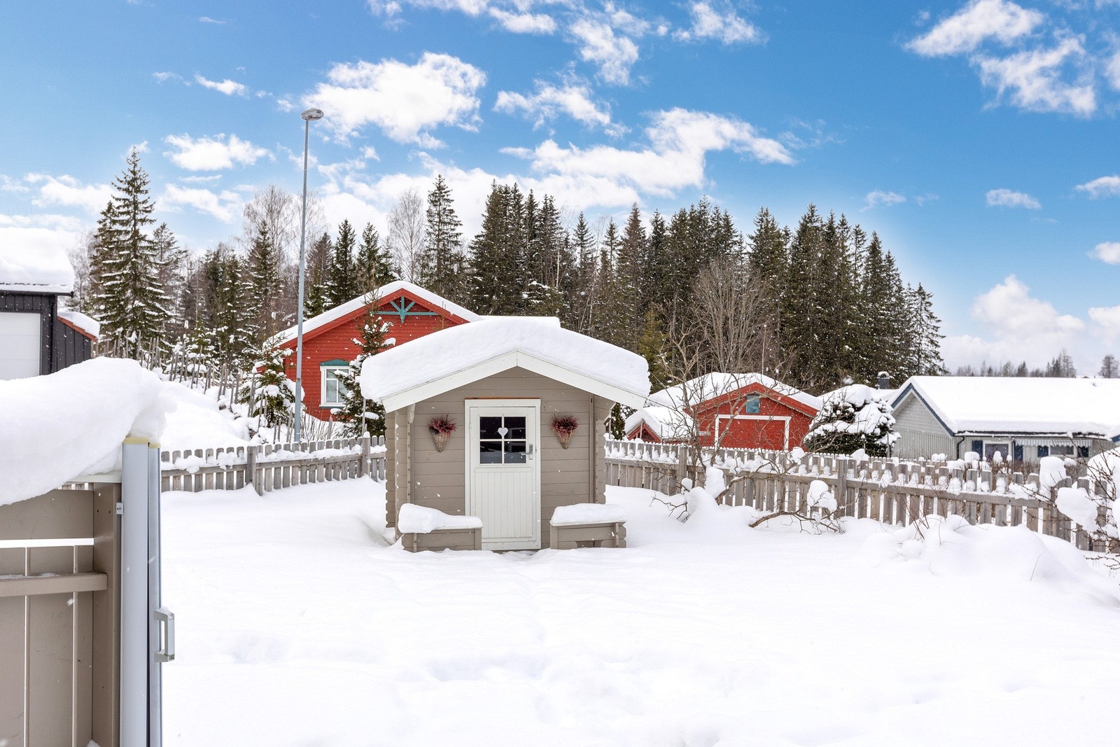 Lekehuset vil bli fjernet. Galleribilde