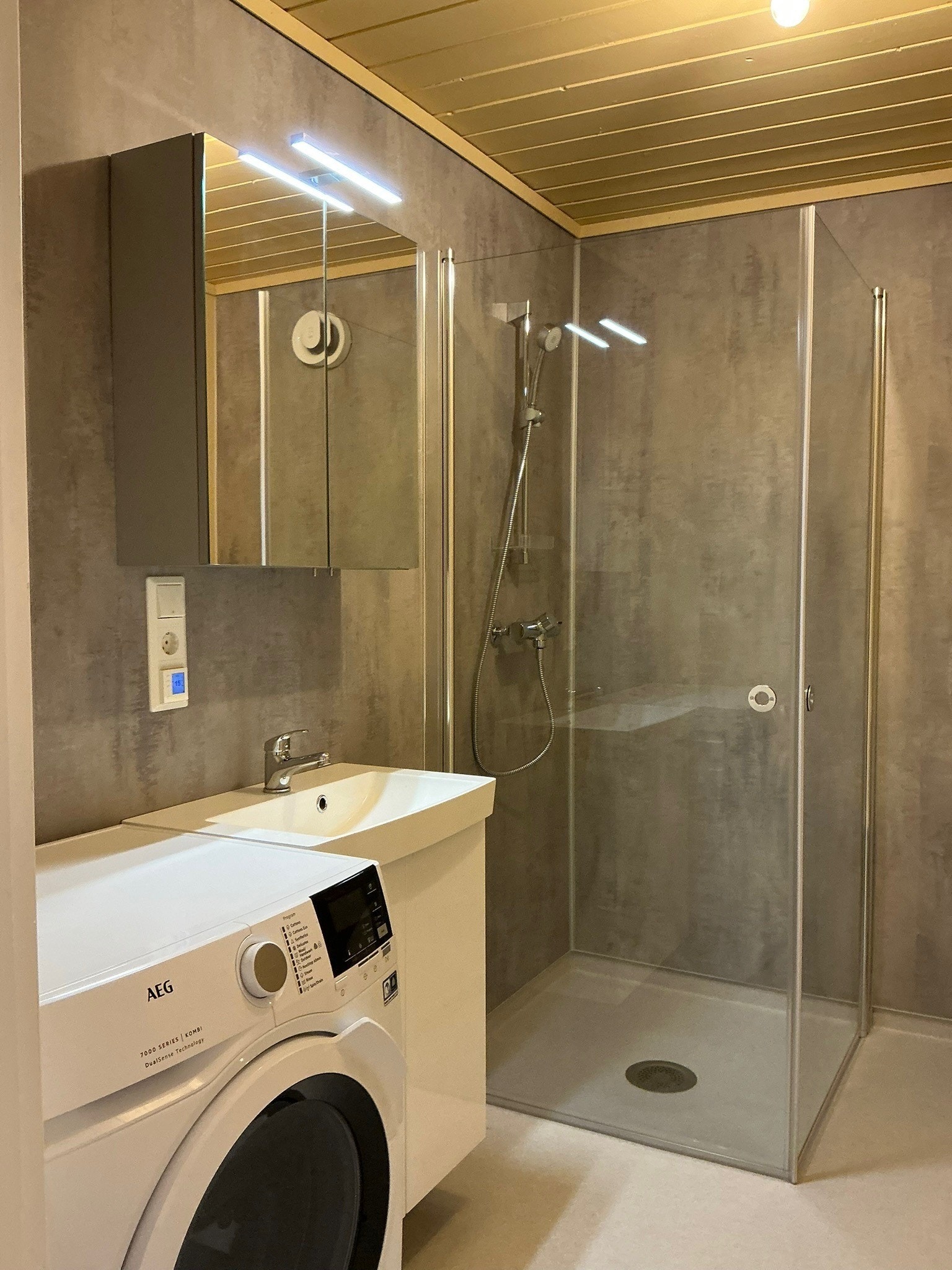 Dusjhjørne på bad Galleribilde