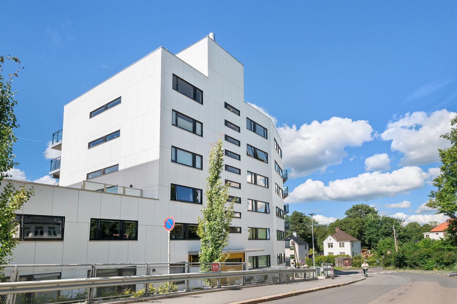 Byggets fasade. Galleribilde