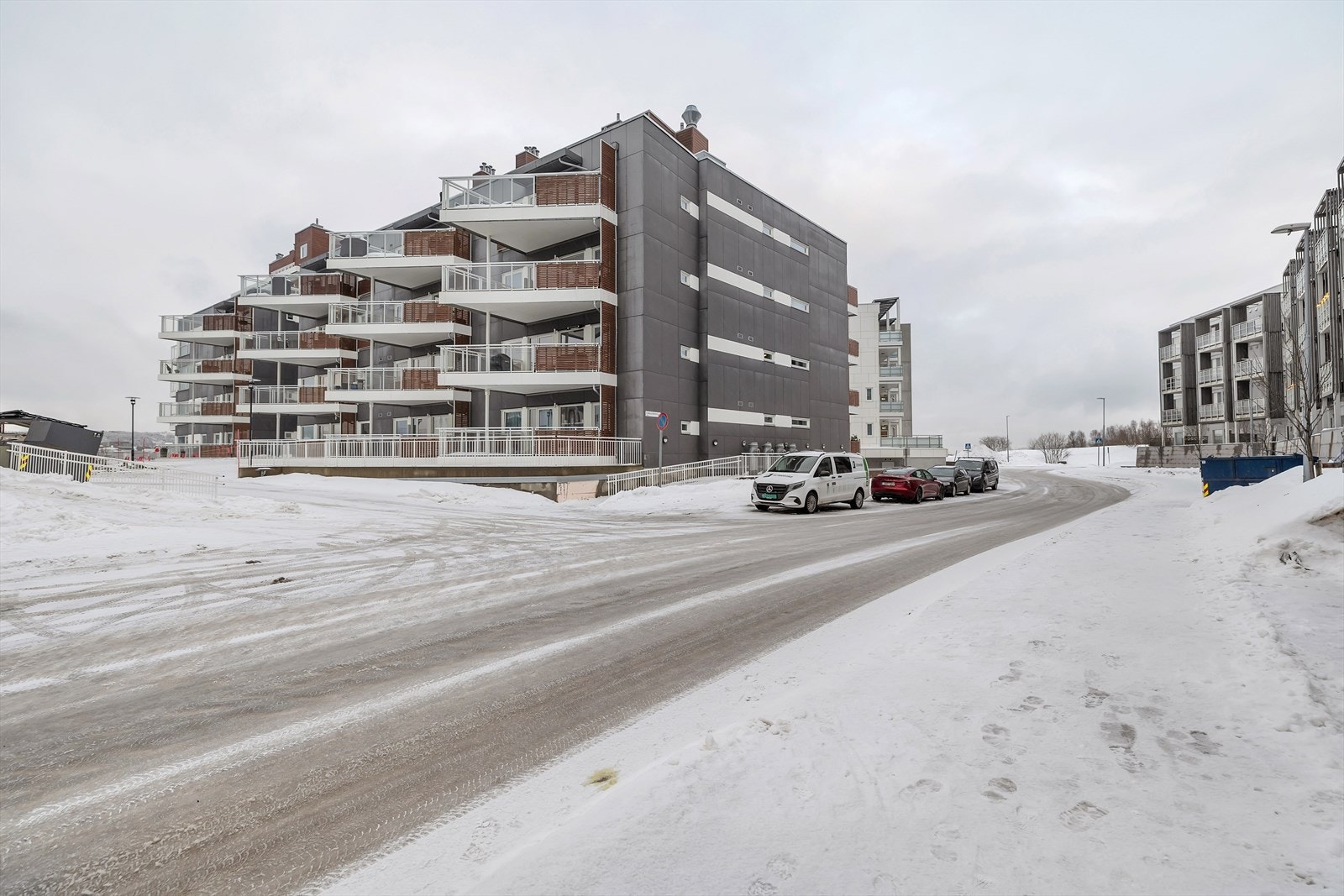 Området er populært både for studenter så vel som etablerte Galleribilde