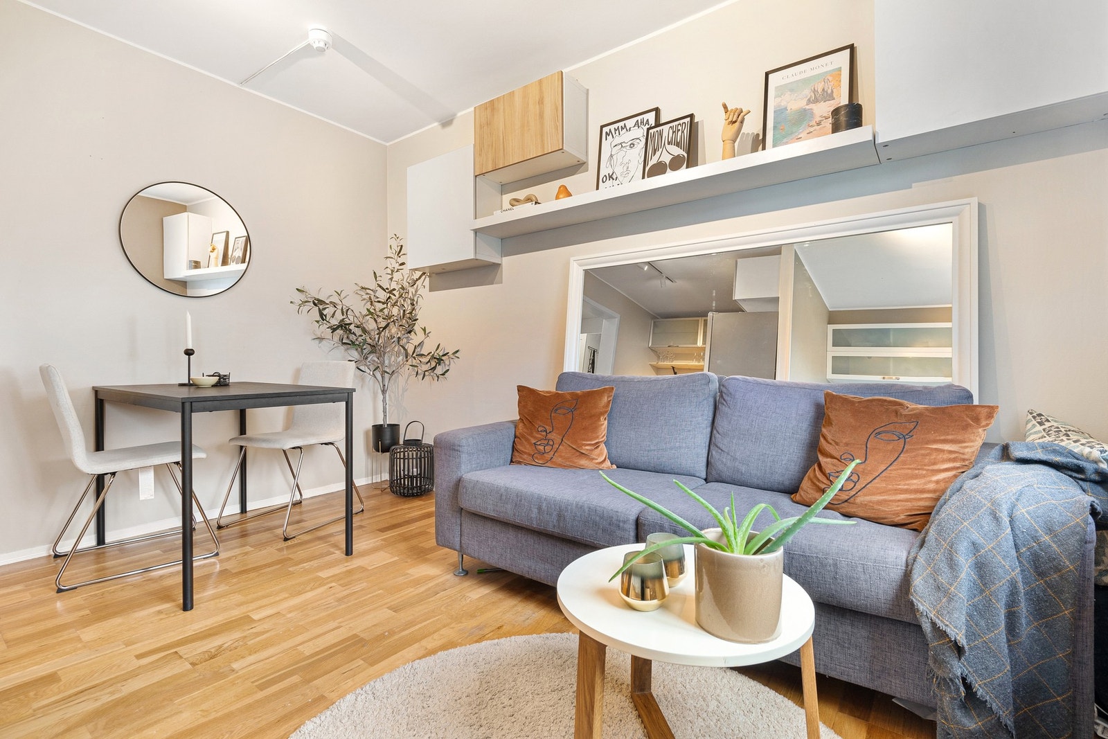 En pen og attraktiv andelsleilighet i 2.etasje. Galleribilde