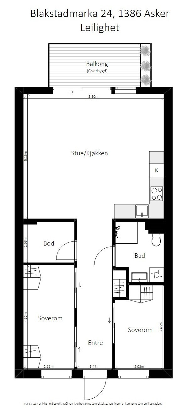 Plantegning. Galleribilde