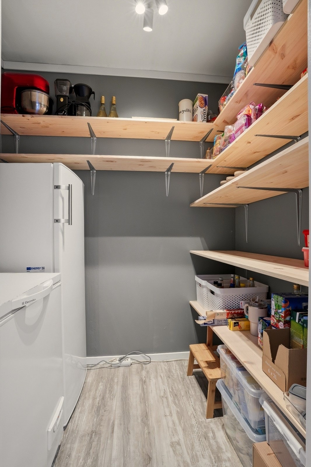 Praktisk innvendig bod. Galleribilde