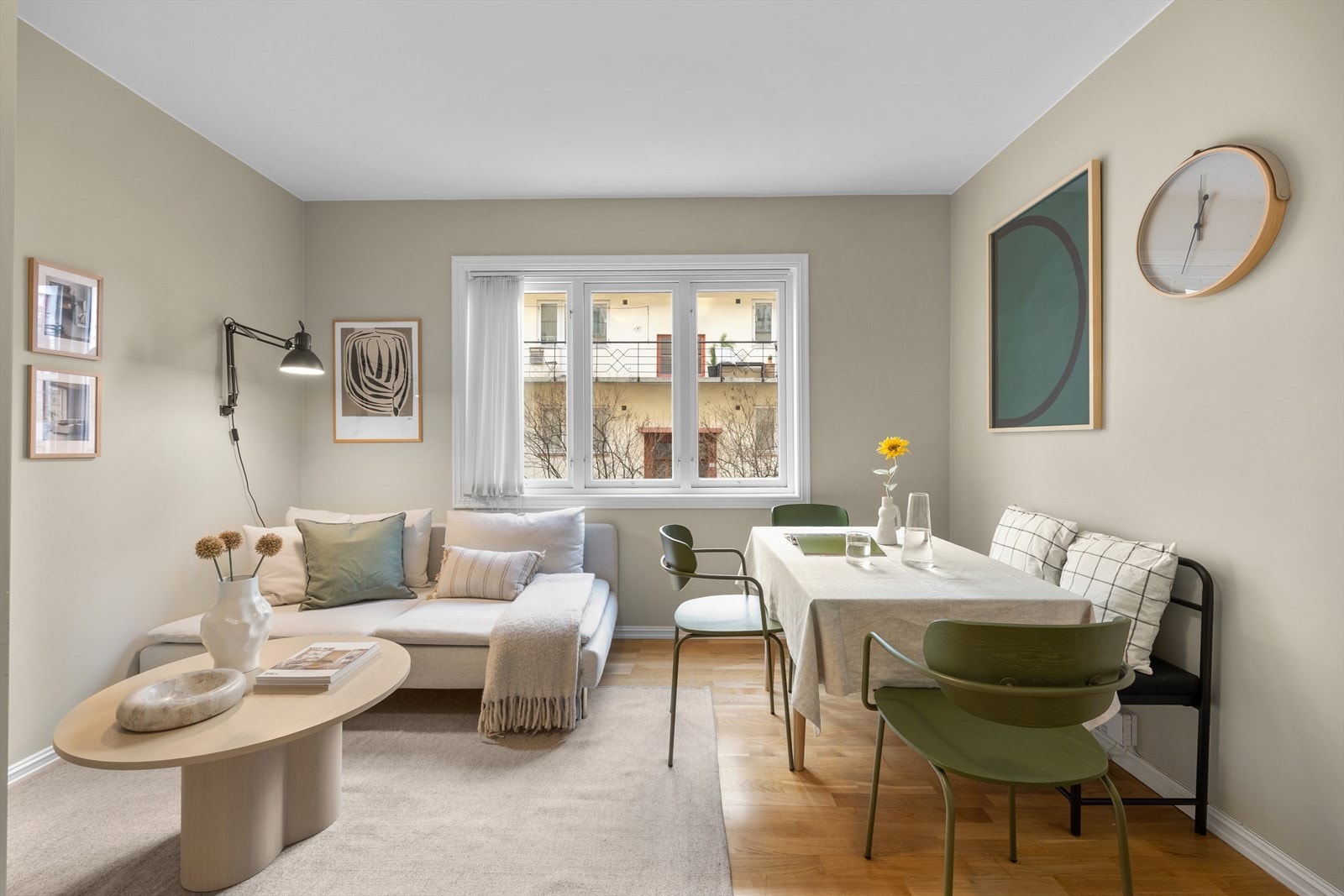 De lyse fargepalettene gir deg muligheten til å bruke fantasien med det interiøret du ønsker. Galleribilde