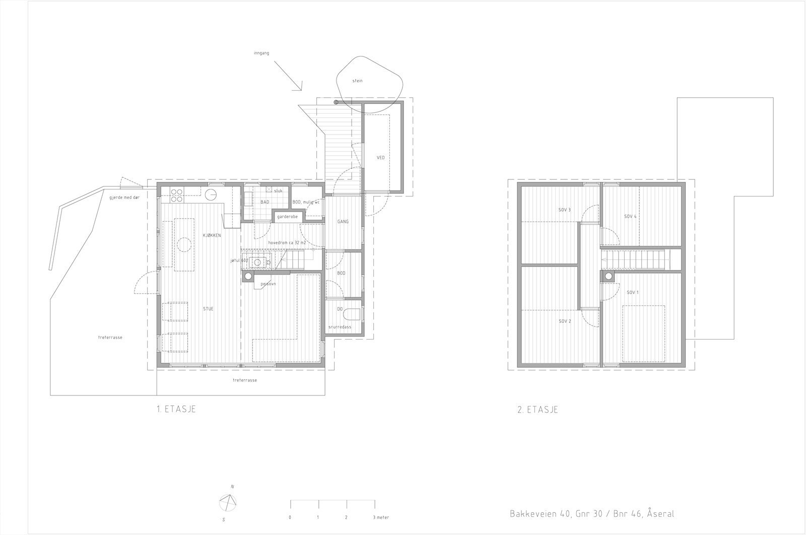 Plantegning Galleribilde