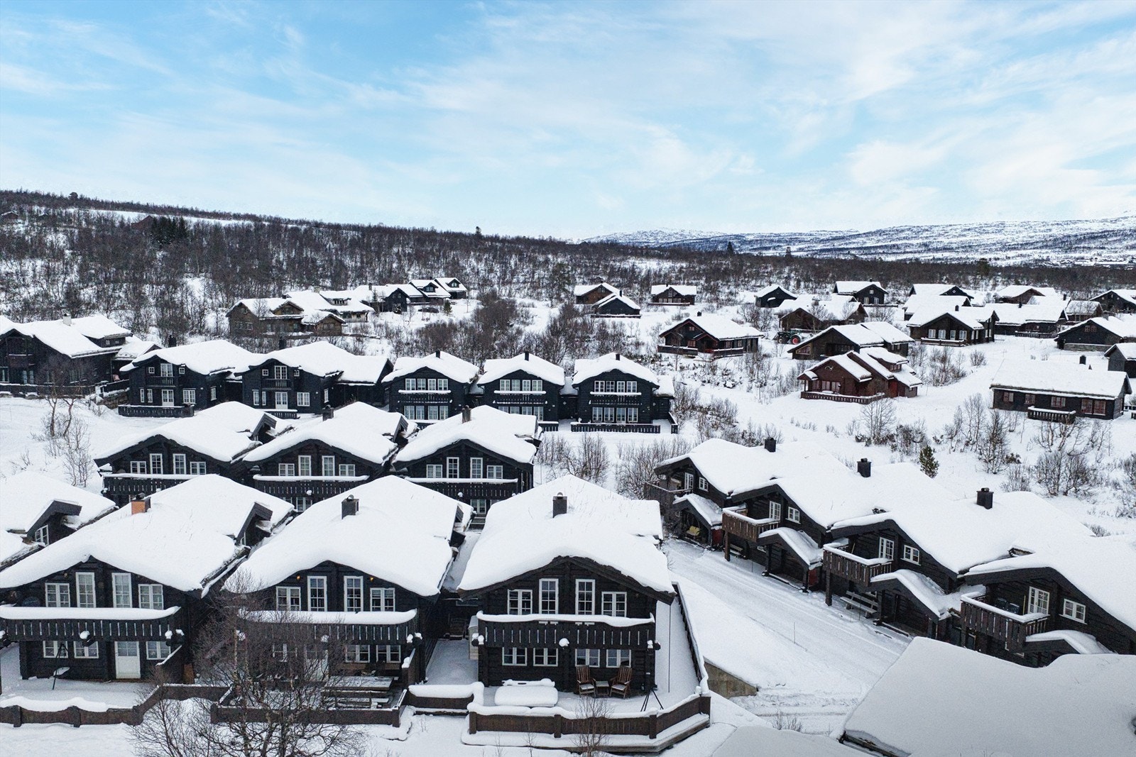 Ski inn ski ut. Solrik stor terrasse. Galleribilde