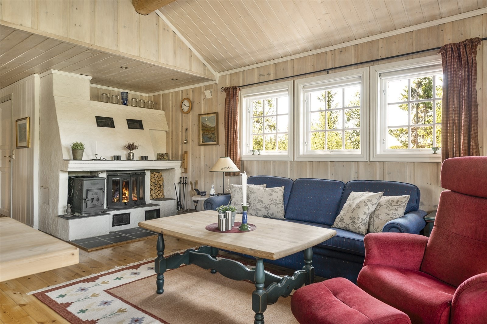 Stor peis gir lun og god atmosfære. Galleribilde