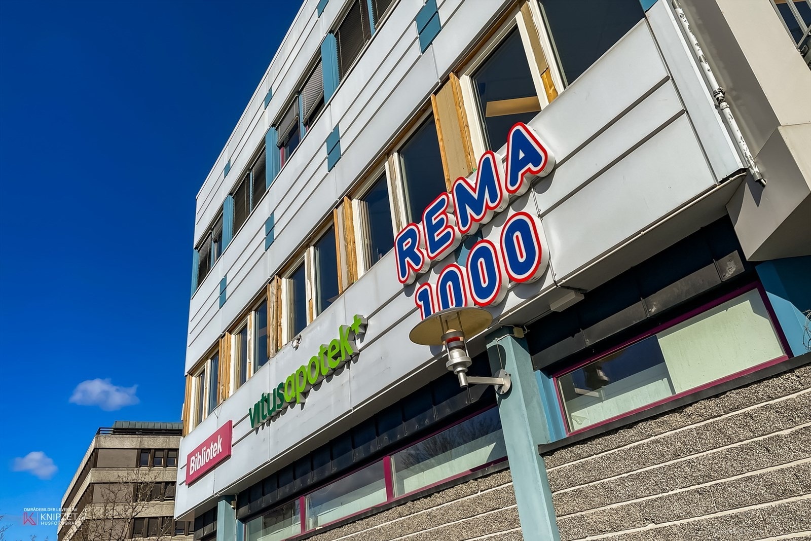 Rema 1000 i Lierbyen. Galleribilde