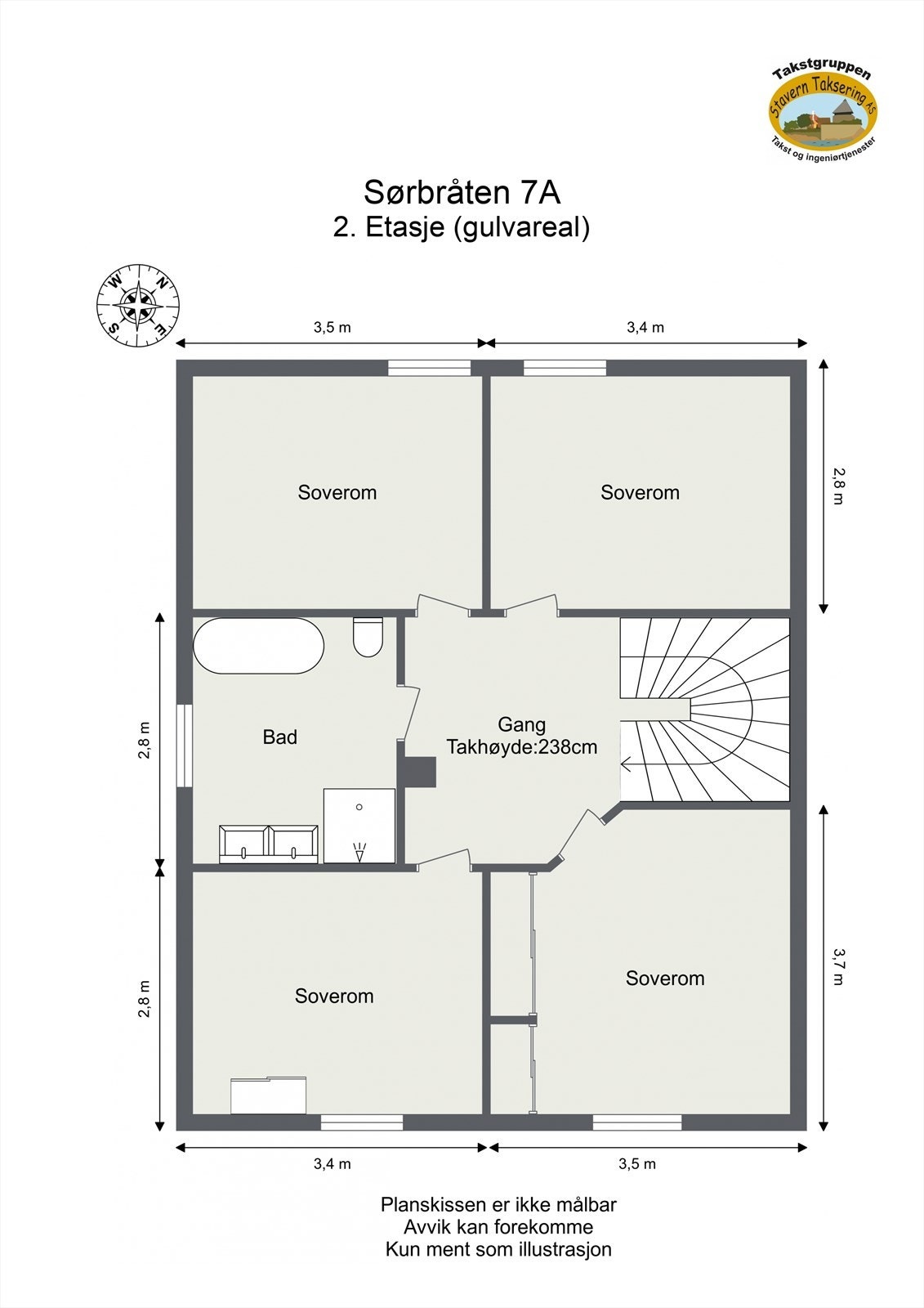 2. Etasje Galleribilde