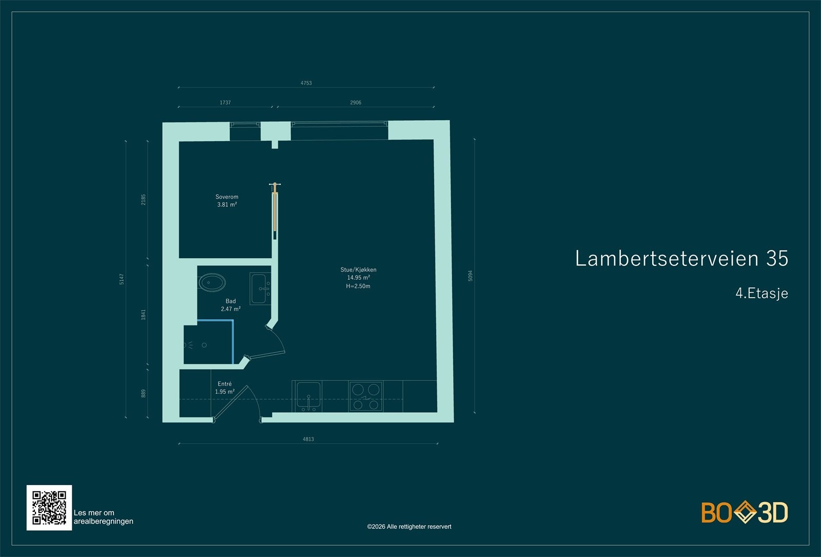 Plantegning. Galleribilde