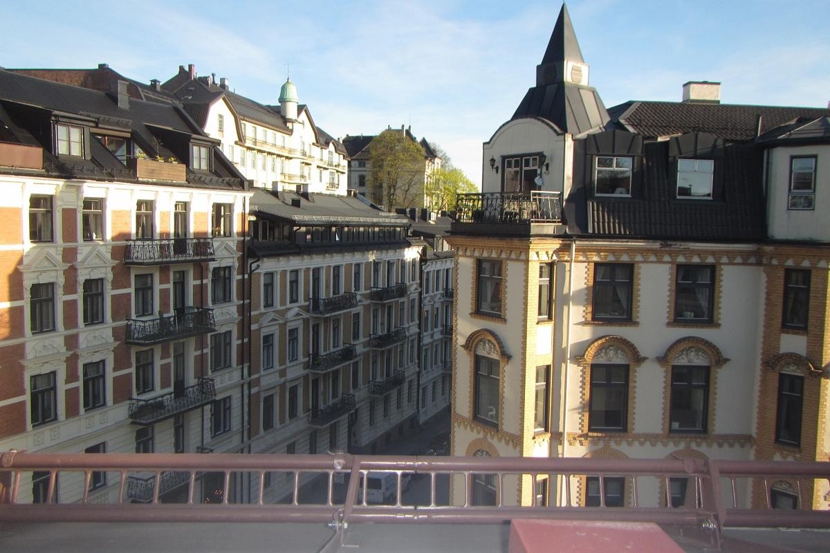 Utsikt fra rommet som er ledig Galleribilde