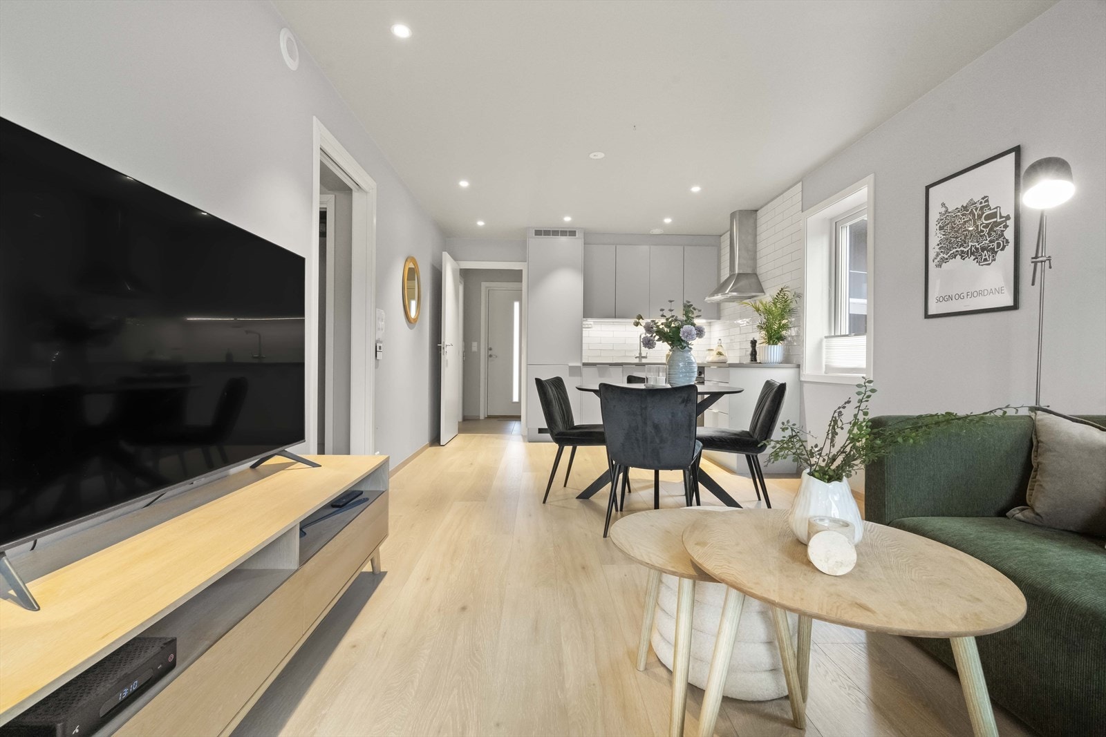 Her er a-konto vassboren golvvarme og varmtvatn ink. i fellekostnadane. Det gir deg låge straumrekningar. Galleribilde