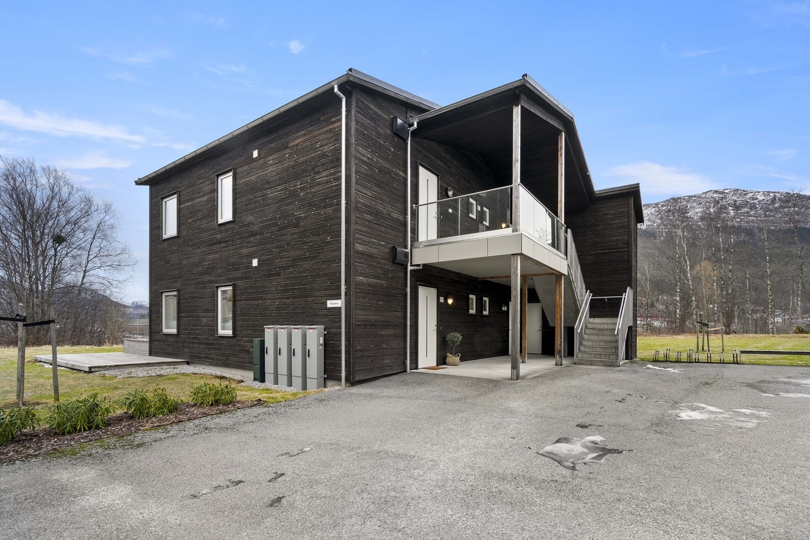 På enden er det relativt usjenert og svært få som går forbi. Galleribilde