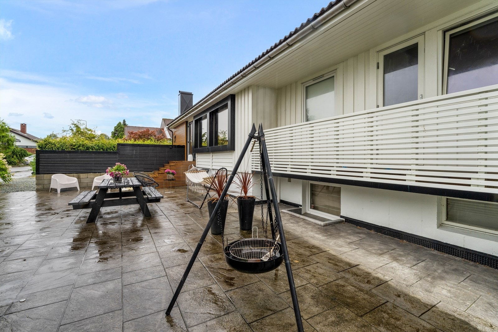 Solrik terrasse Galleribilde