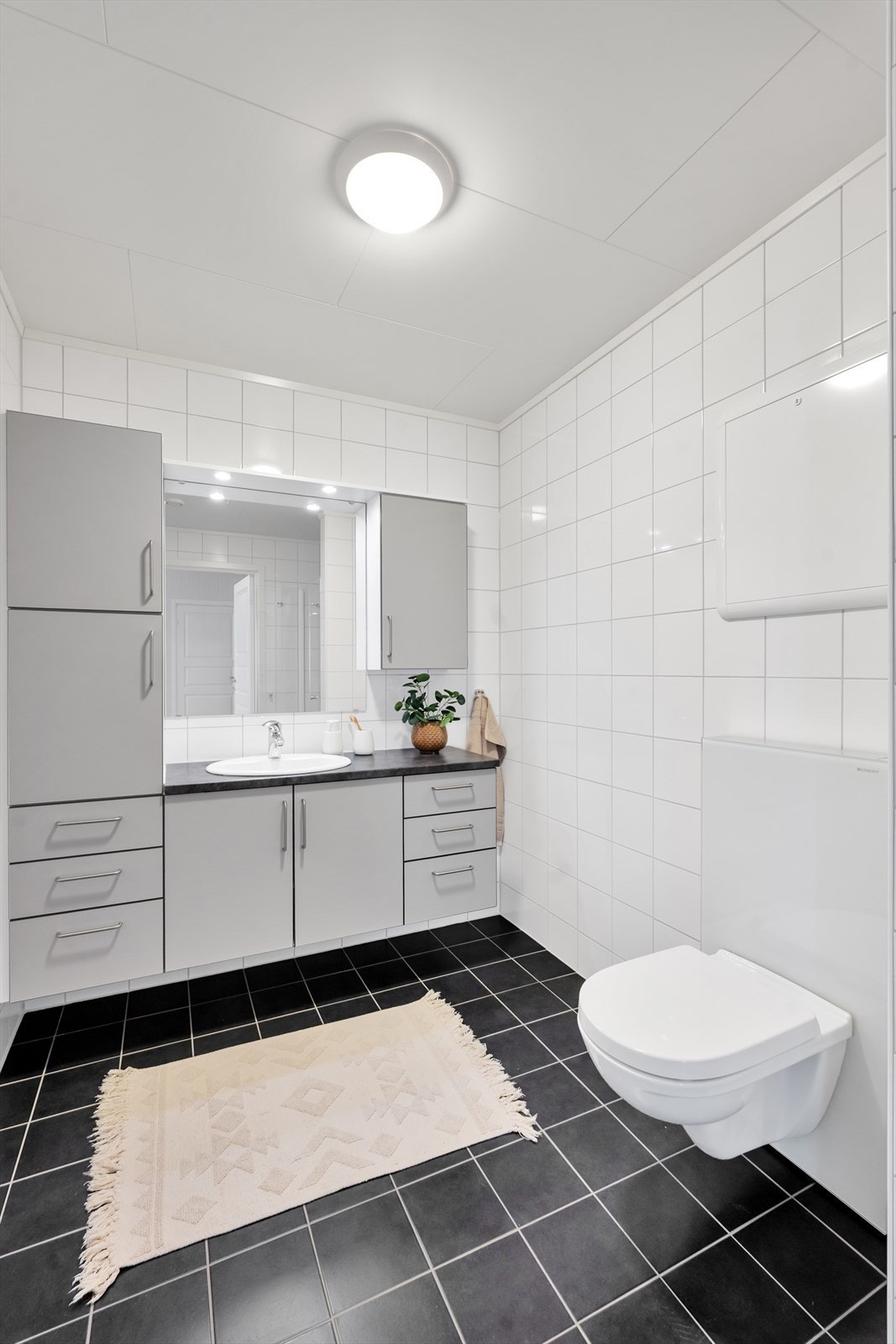 Rikelig oppbevaringsplass i innredningen. Galleribilde