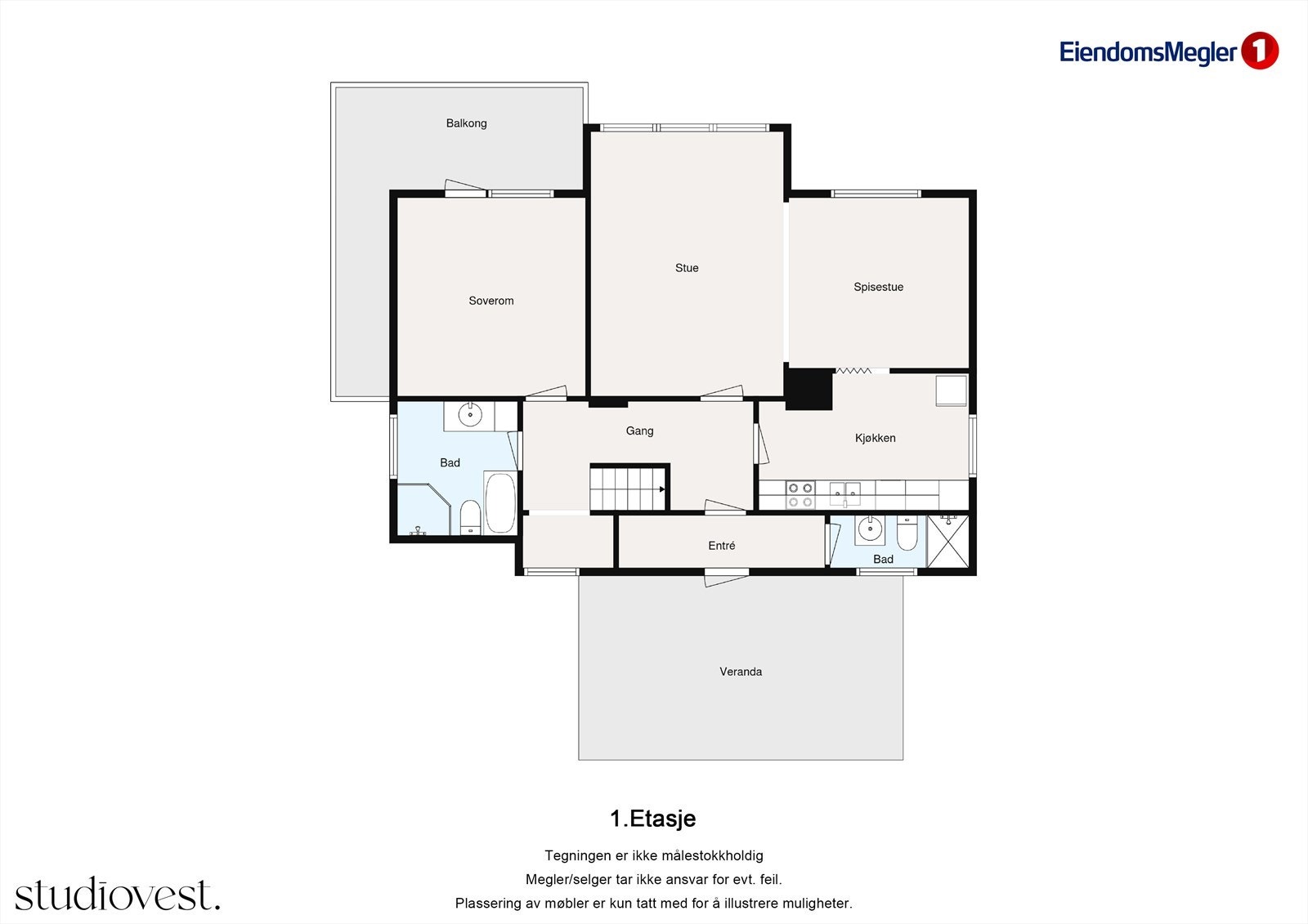 Planskisse 2D Galleribilde